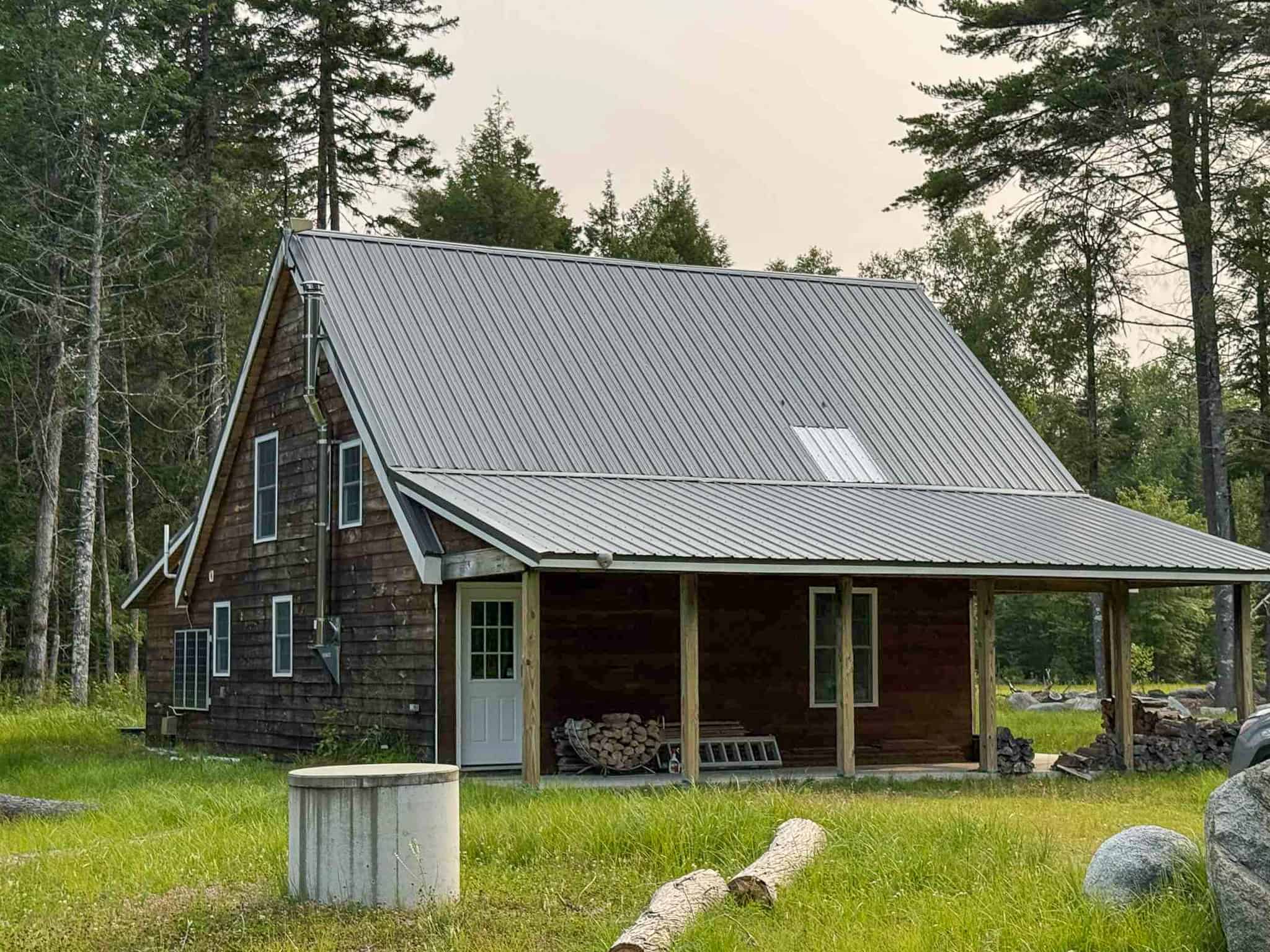 Nicely Built Chalet Style Home – Wesley, Maine