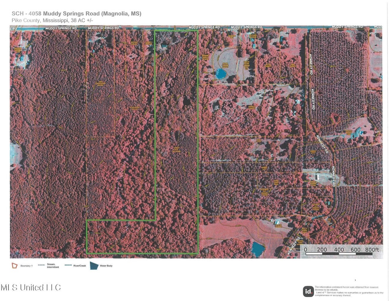 38 acres in Mississippi Near Louisiana State Line