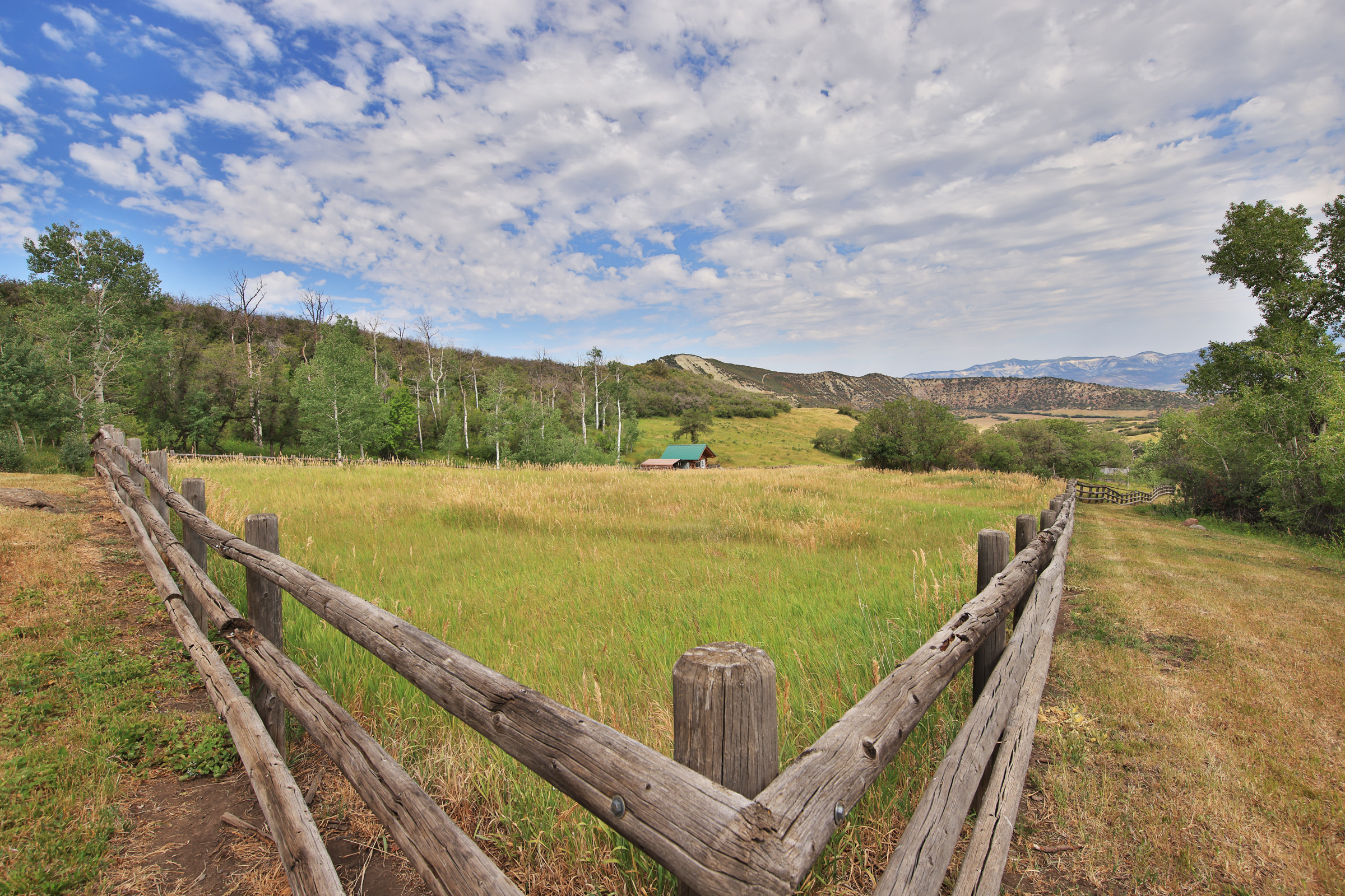 Luxury Log Home on Multiple Parcels For Sale on the Western Slope of Colorado