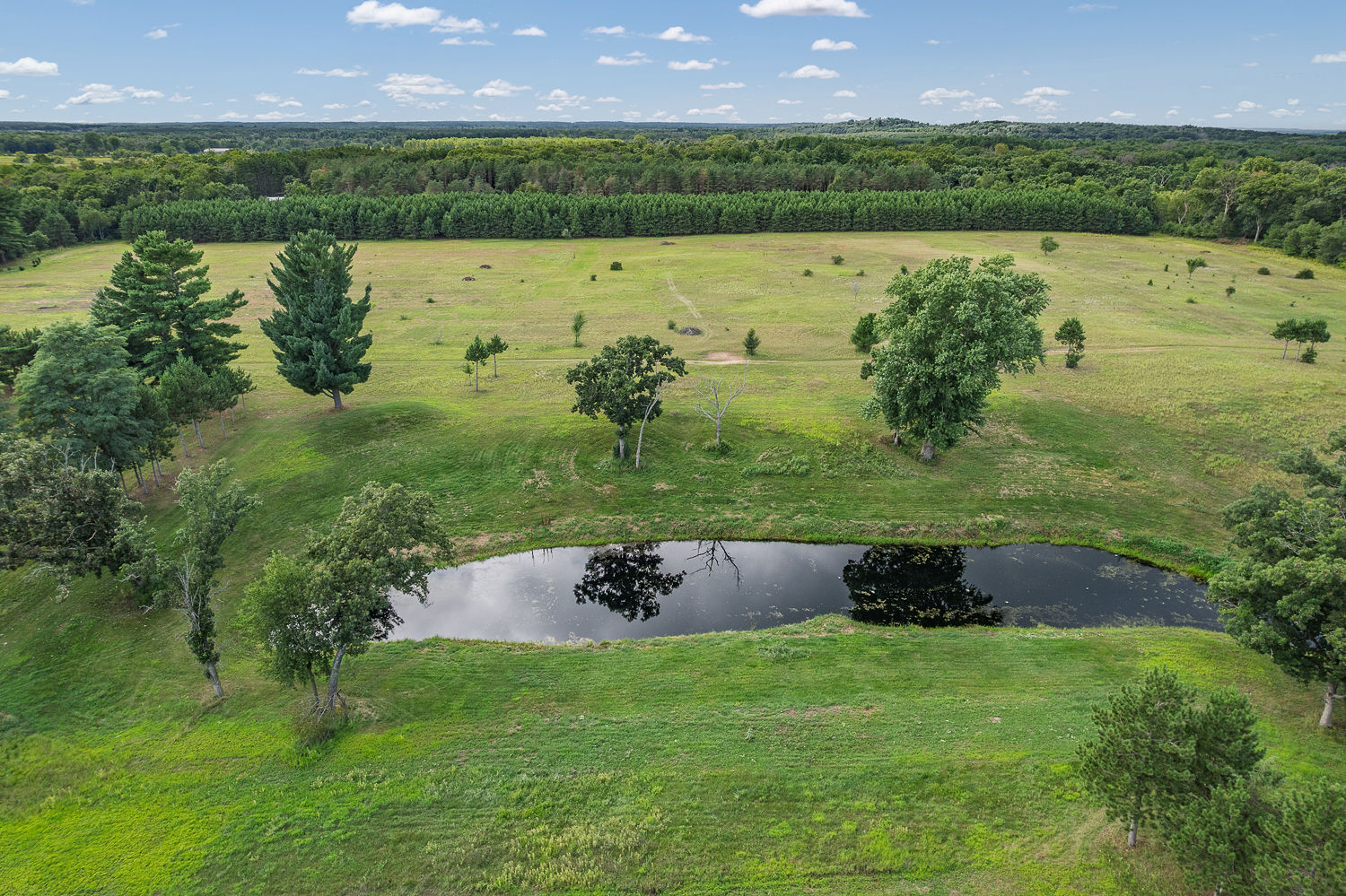 48.7+/- Acres Featuring a 2022 Single Wide Mobile Home Montello WI
