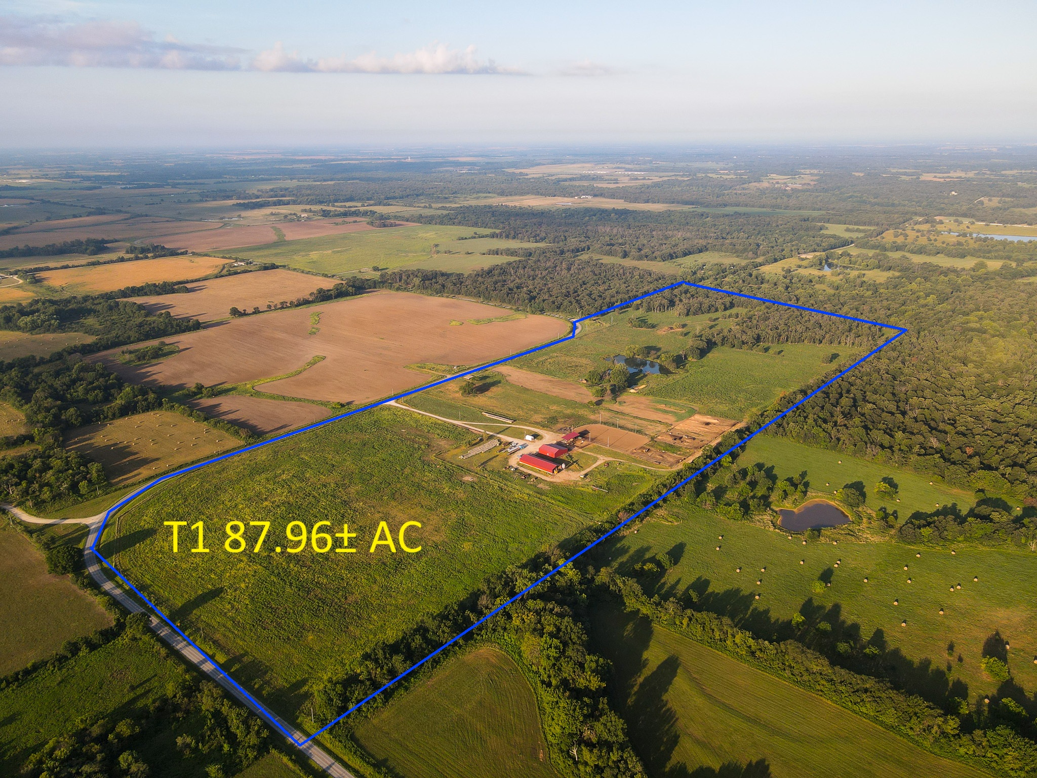 496+\- acres Sheldon MO