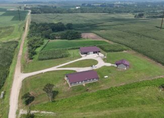 Dream Countryside Home + Guest Home in Moulton, IA