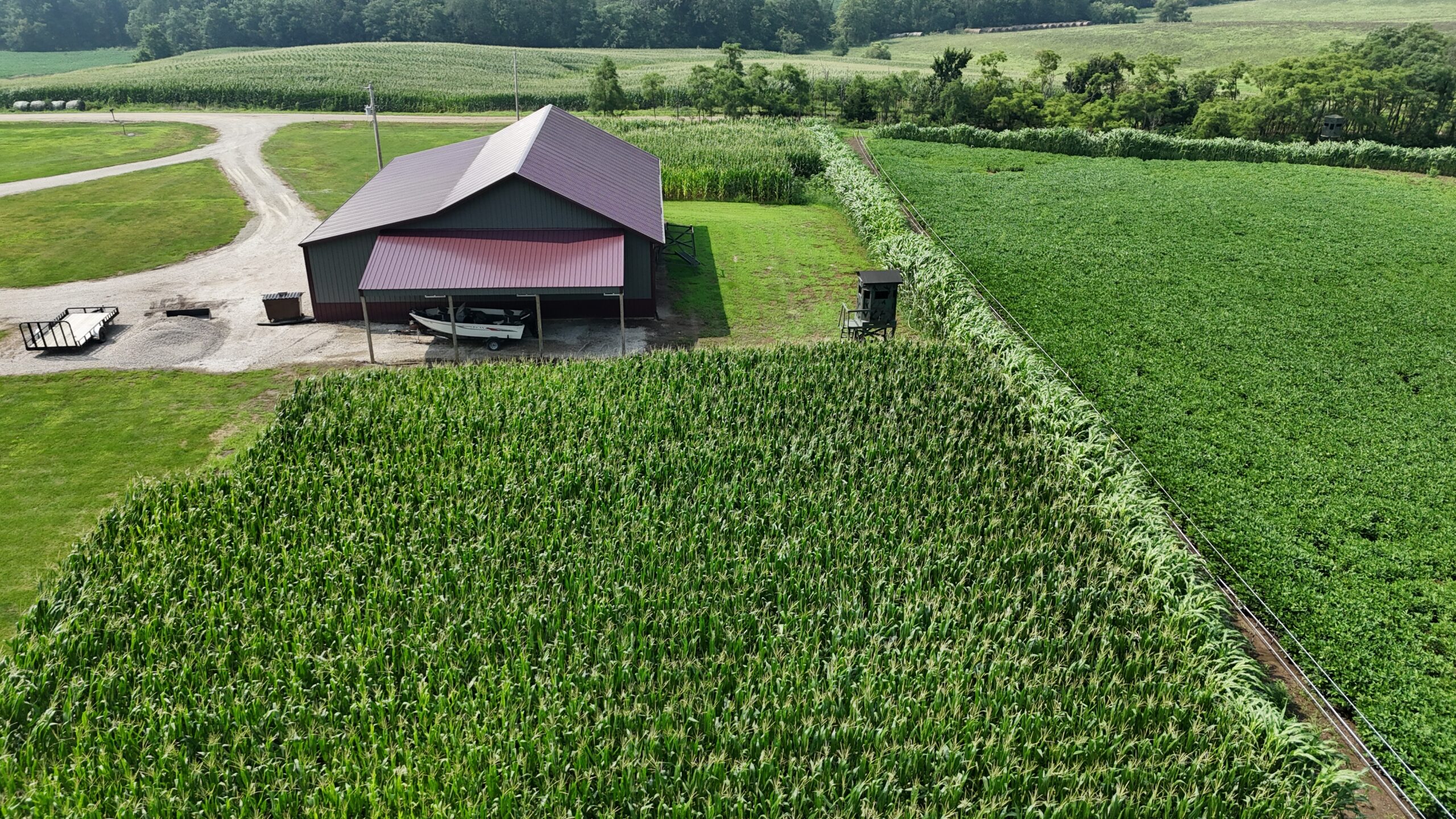 Dream Countryside Home + Guest Home in Moulton, IA