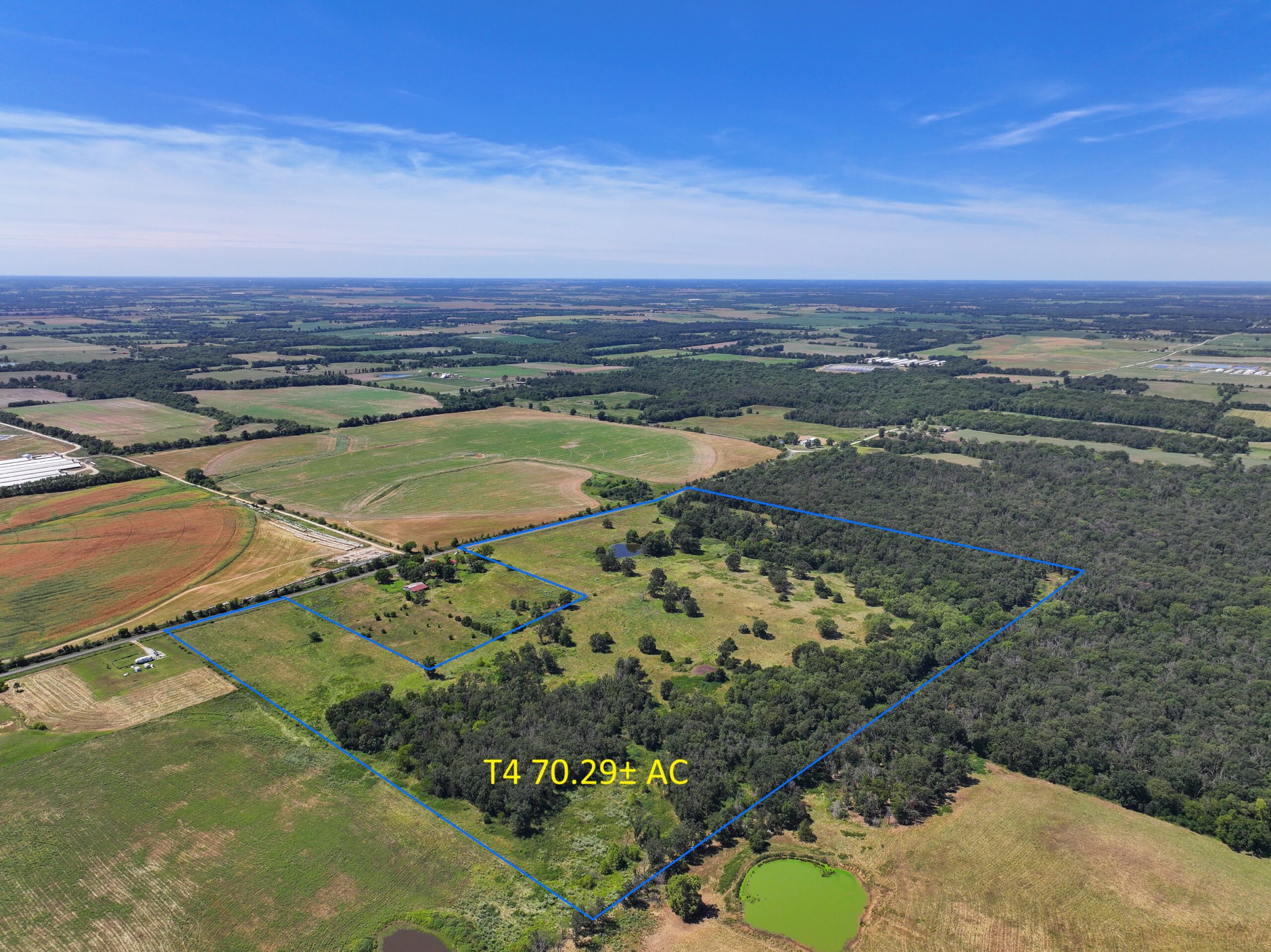 496+\- acres Sheldon MO