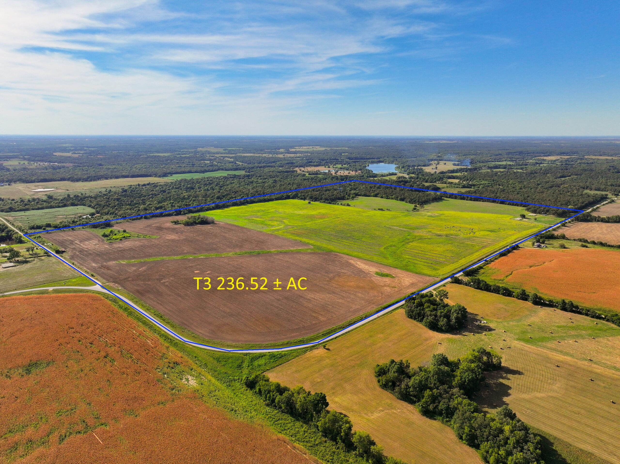 496+\- acres Sheldon MO