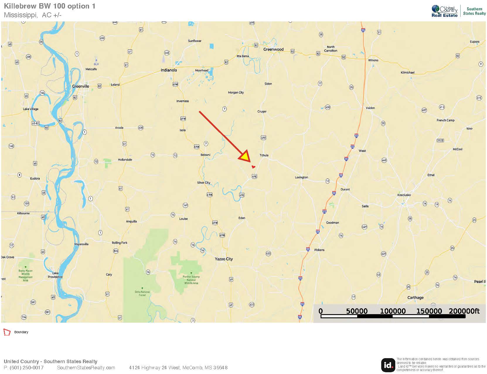 Tchula MS Delta 97 Acres
