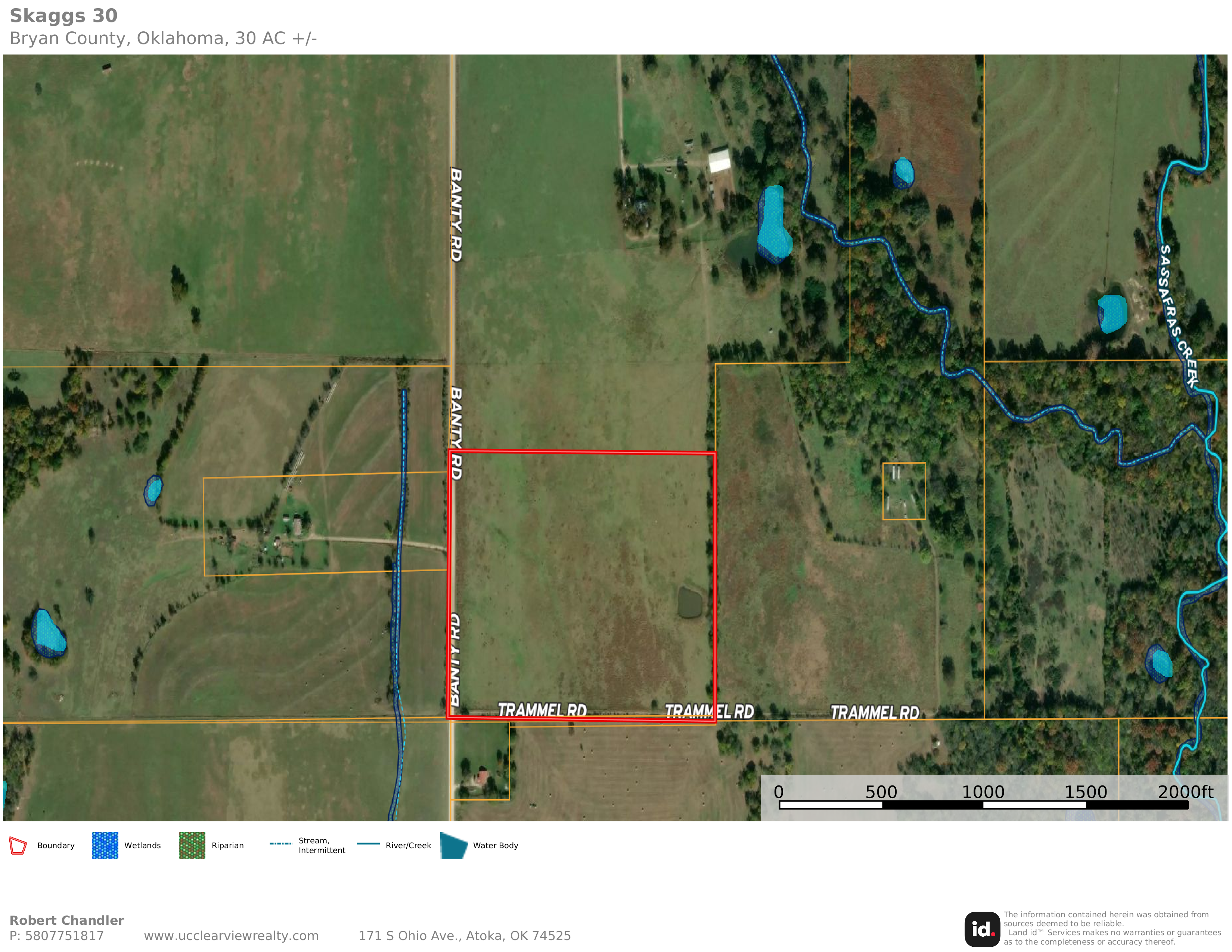 Perfect Building site for your Ranch/Hobby Farm Bennington OK
