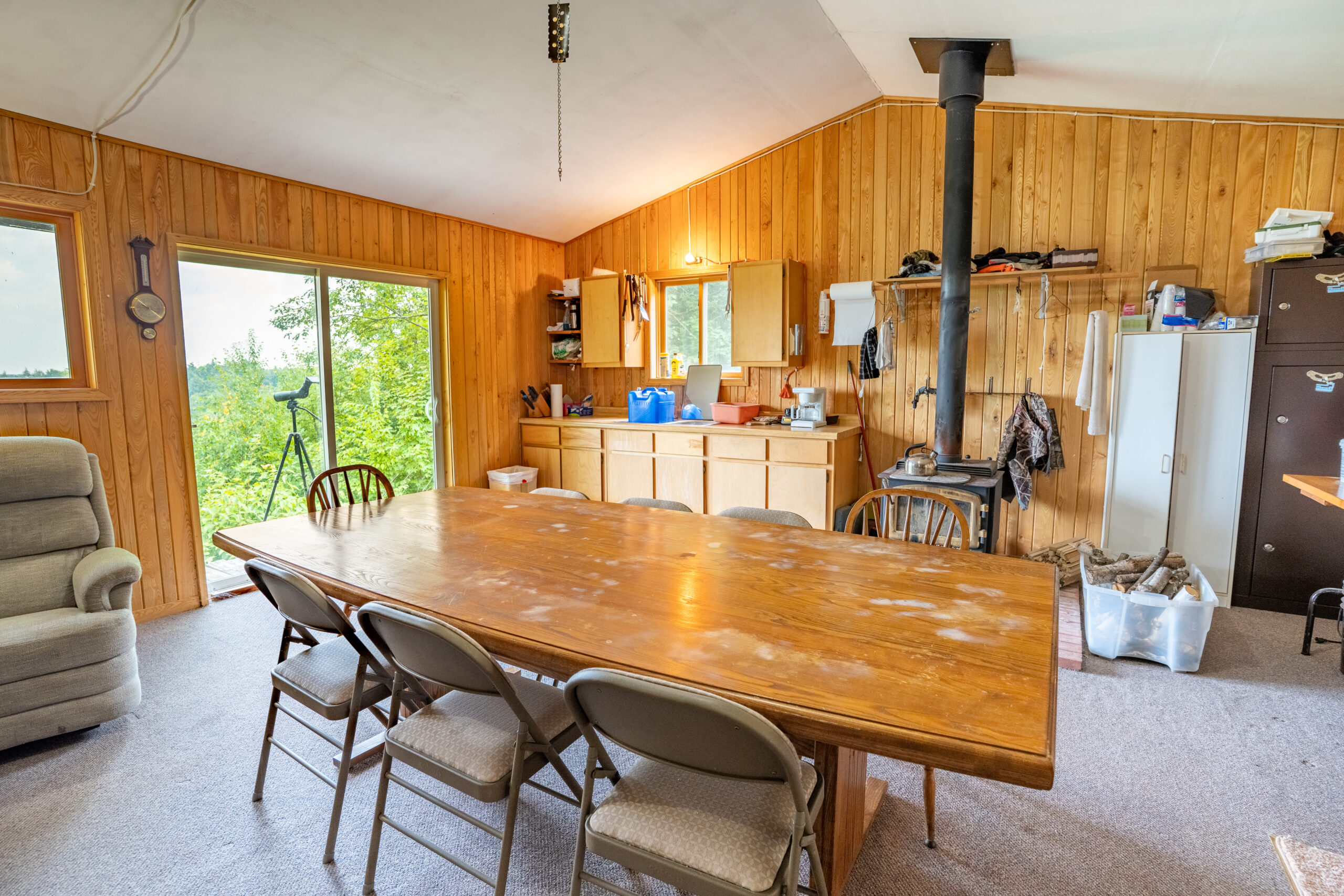 Lakefront Acreage With Cabin For Sale in Northern Wisconsin