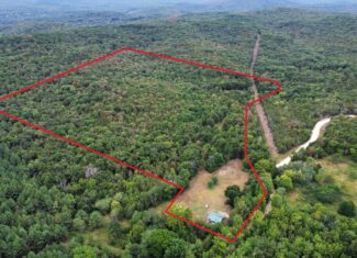 LOG CABIN AND HUNTING LAND FOR SALE IN NORTH CENTRAL ARKANSAS