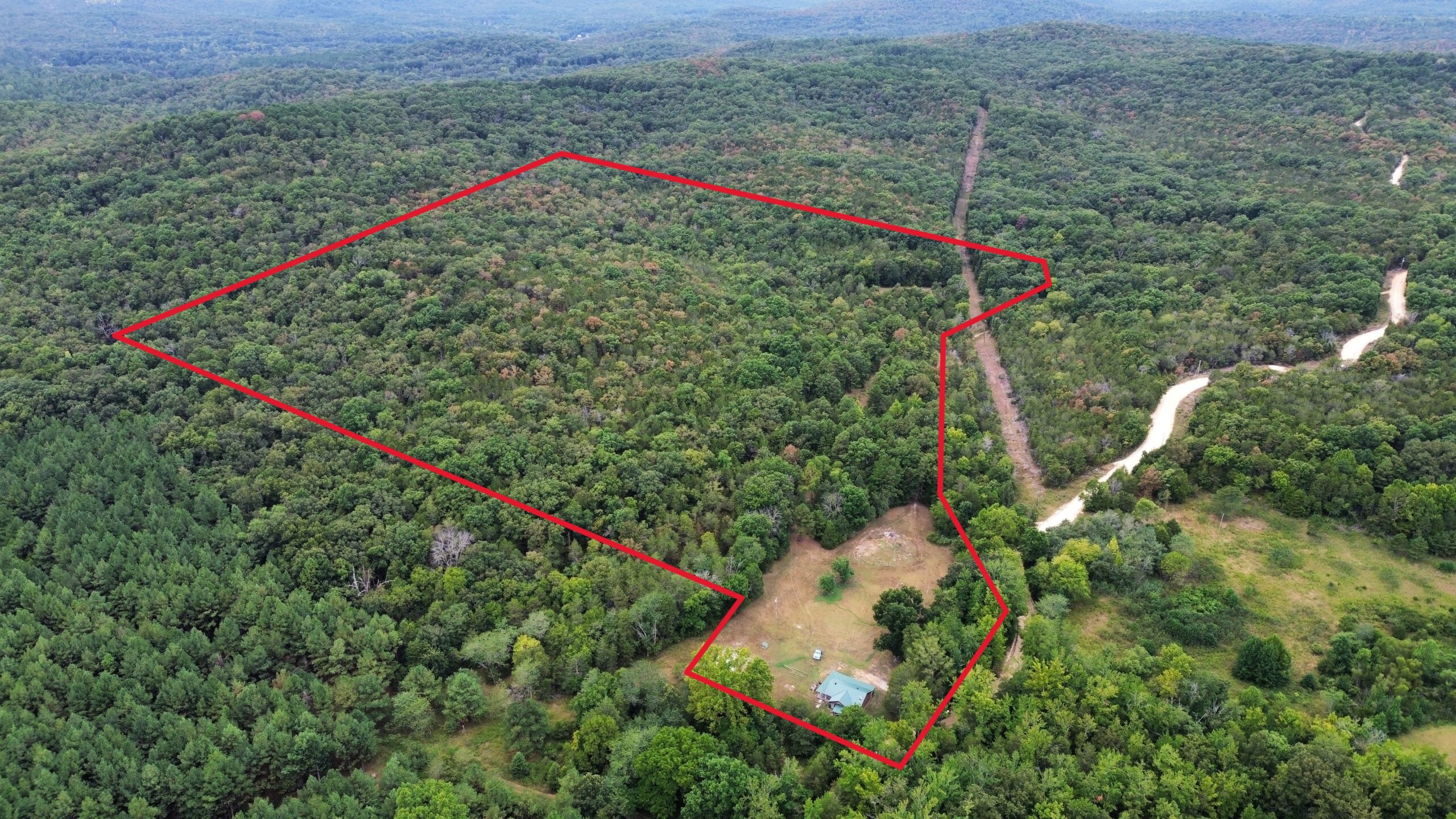 LOG CABIN AND HUNTING LAND FOR SALE IN NORTH CENTRAL ARKANSAS