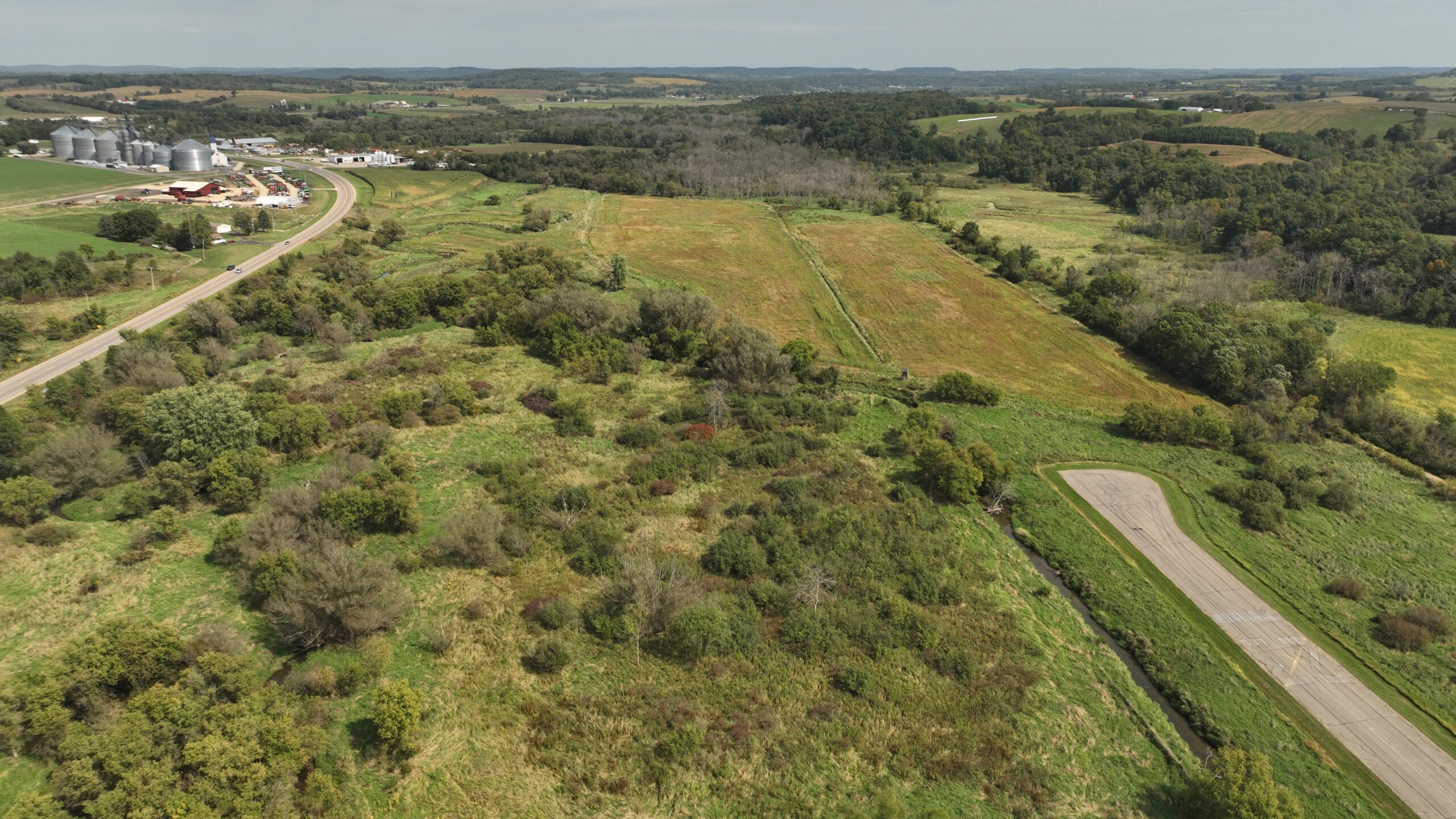 Recreational Land for Sale with Trout Stream in Southwest Wisconsin