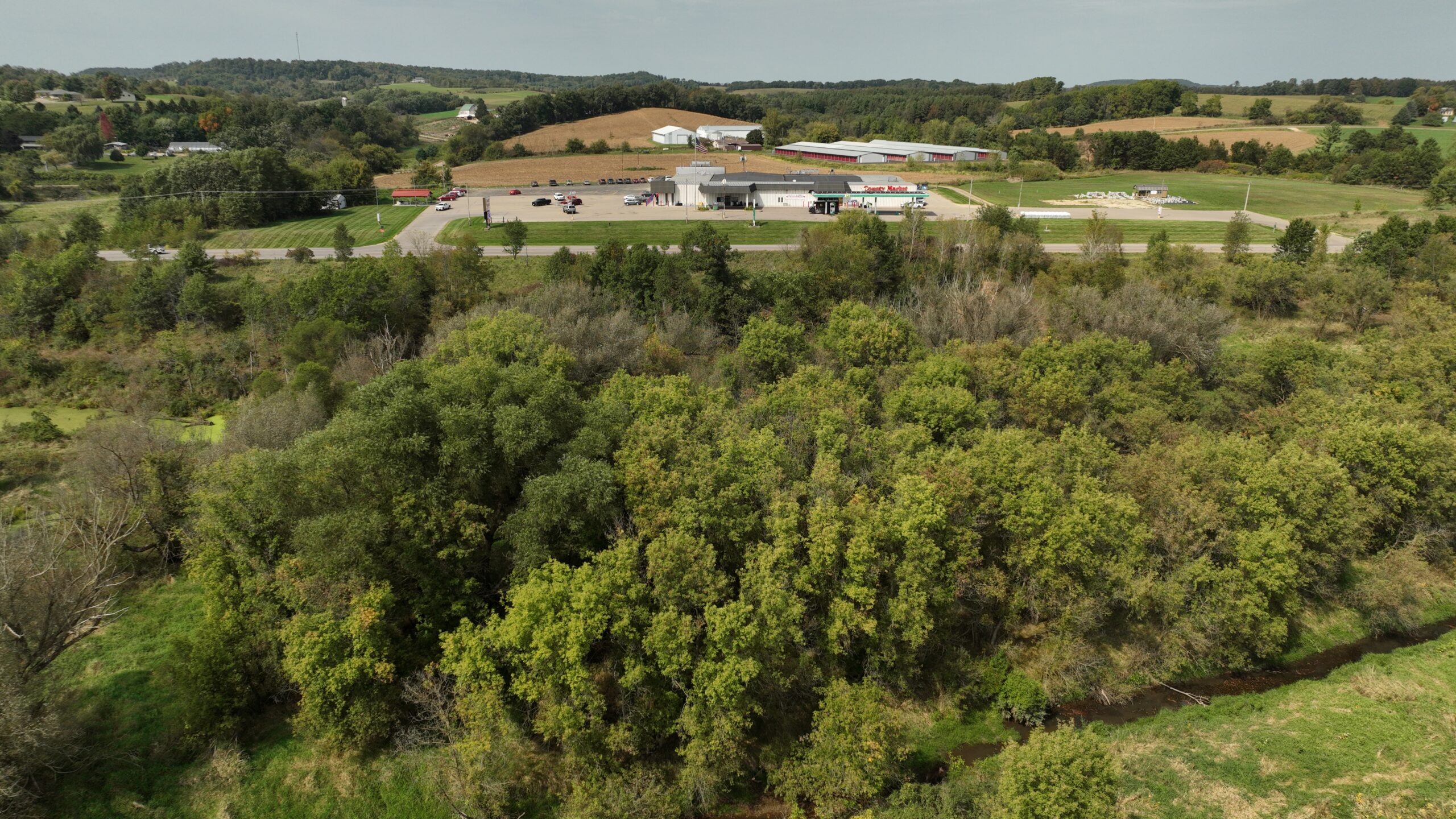 Recreational Land for Sale with Trout Stream in Southwest Wisconsin