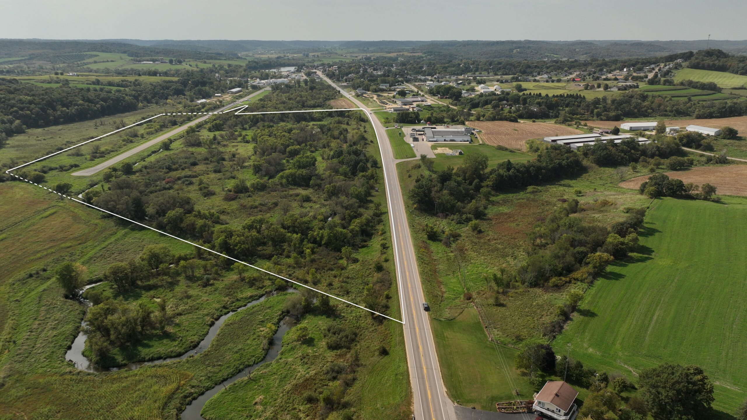 Recreational Land for Sale with Trout Stream in Southwest Wisconsin