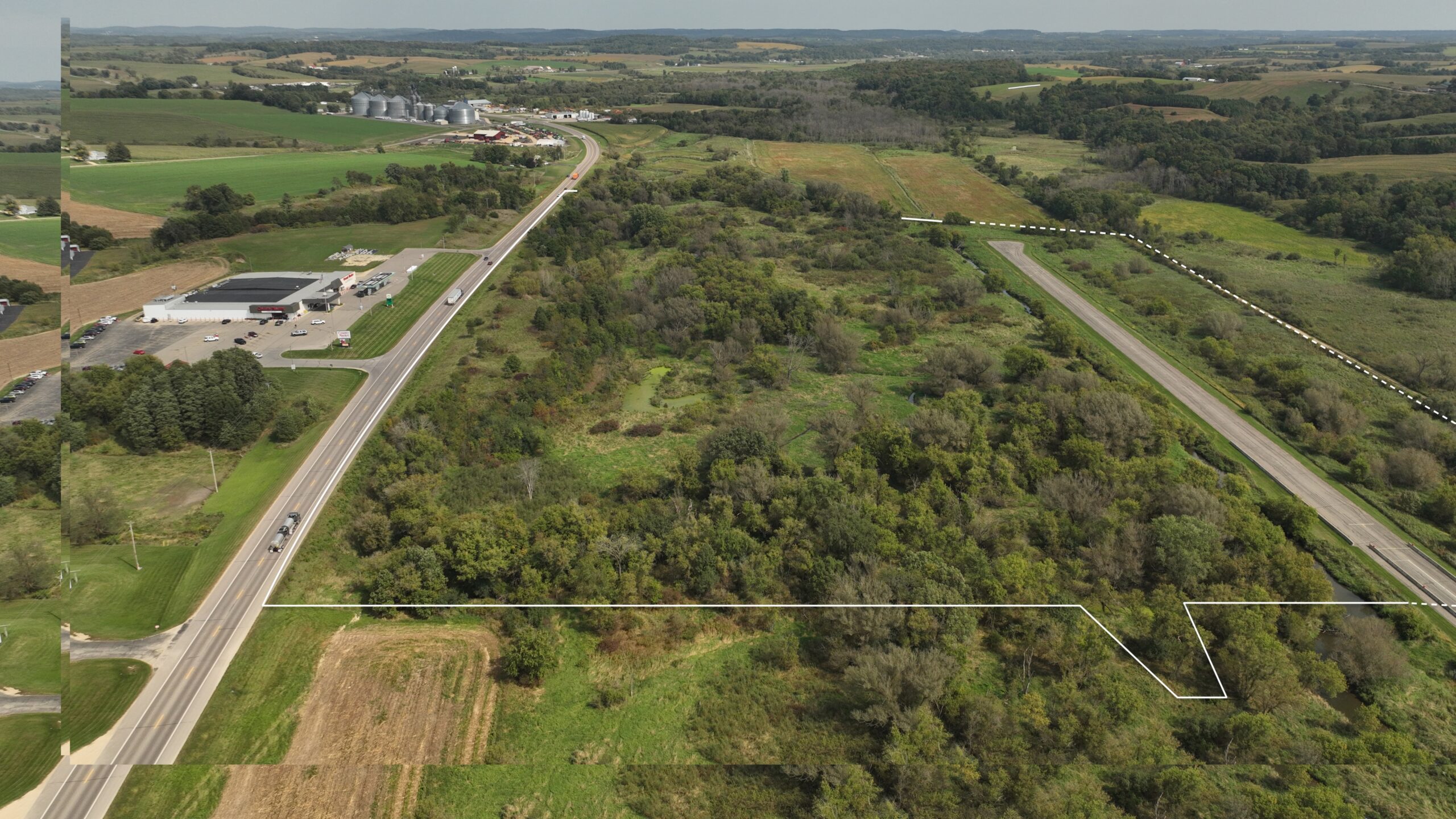 Recreational Land for Sale with Trout Stream in Southwest Wisconsin