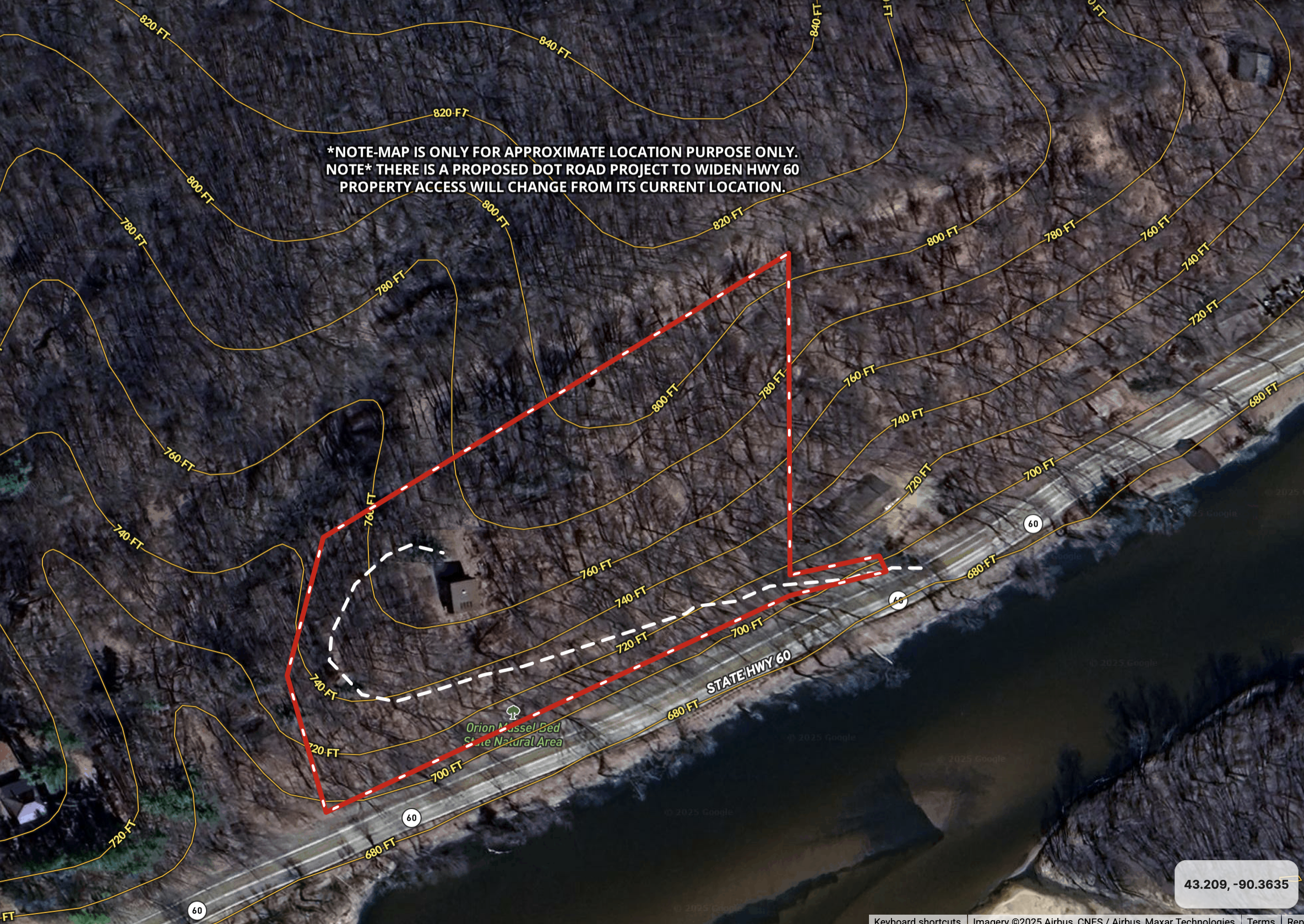 Wisconsin River Cabin for Sale in Richland County, WI – Bordering Public Hunting Land