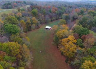 RIVER FRONT HOME W/ UNRESTRICTED ACREAGE FOR SALE IN TN ON TENNESSEE RIVER, DEER & TURKEY HUNTING