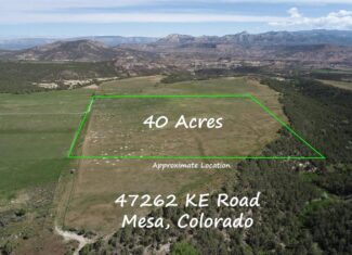 40 Acres For Sale At The Base Of The Grand Mesa In Western Colorado