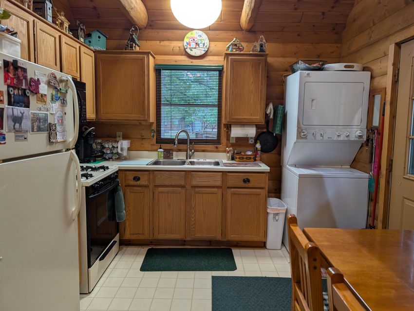 Half-Log Cabin with Loft on Canada Creek Ranch, Atlanta MI