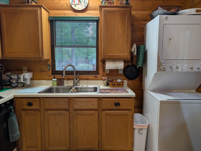 Half-Log Cabin with Loft on Canada Creek Ranch, Atlanta MI