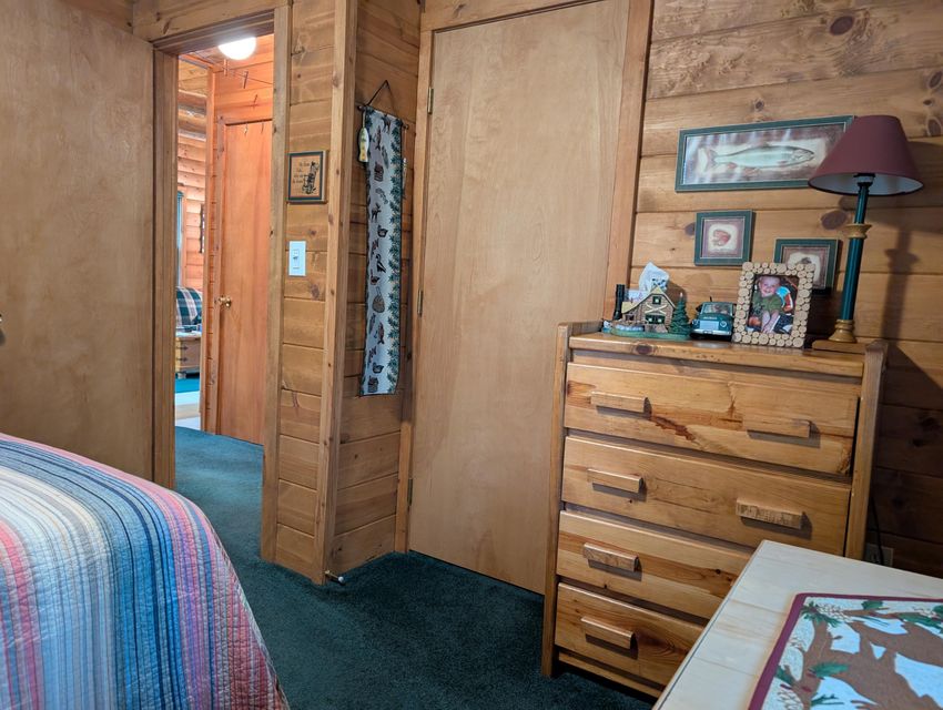 Half-Log Cabin with Loft on Canada Creek Ranch, Atlanta MI