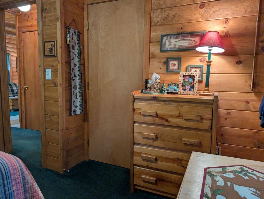 Half-Log Cabin with Loft on Canada Creek Ranch, Atlanta MI