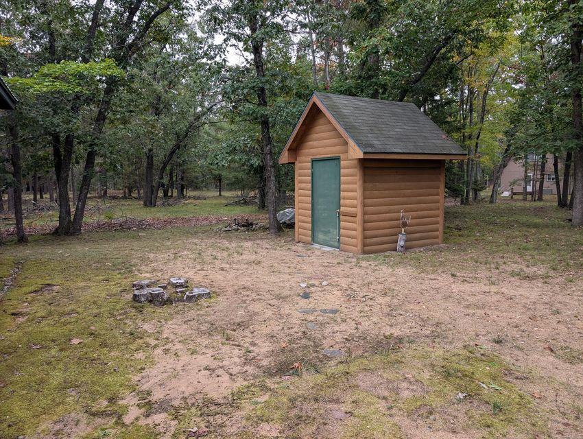 Half-Log Cabin with Loft on Canada Creek Ranch, Atlanta MI