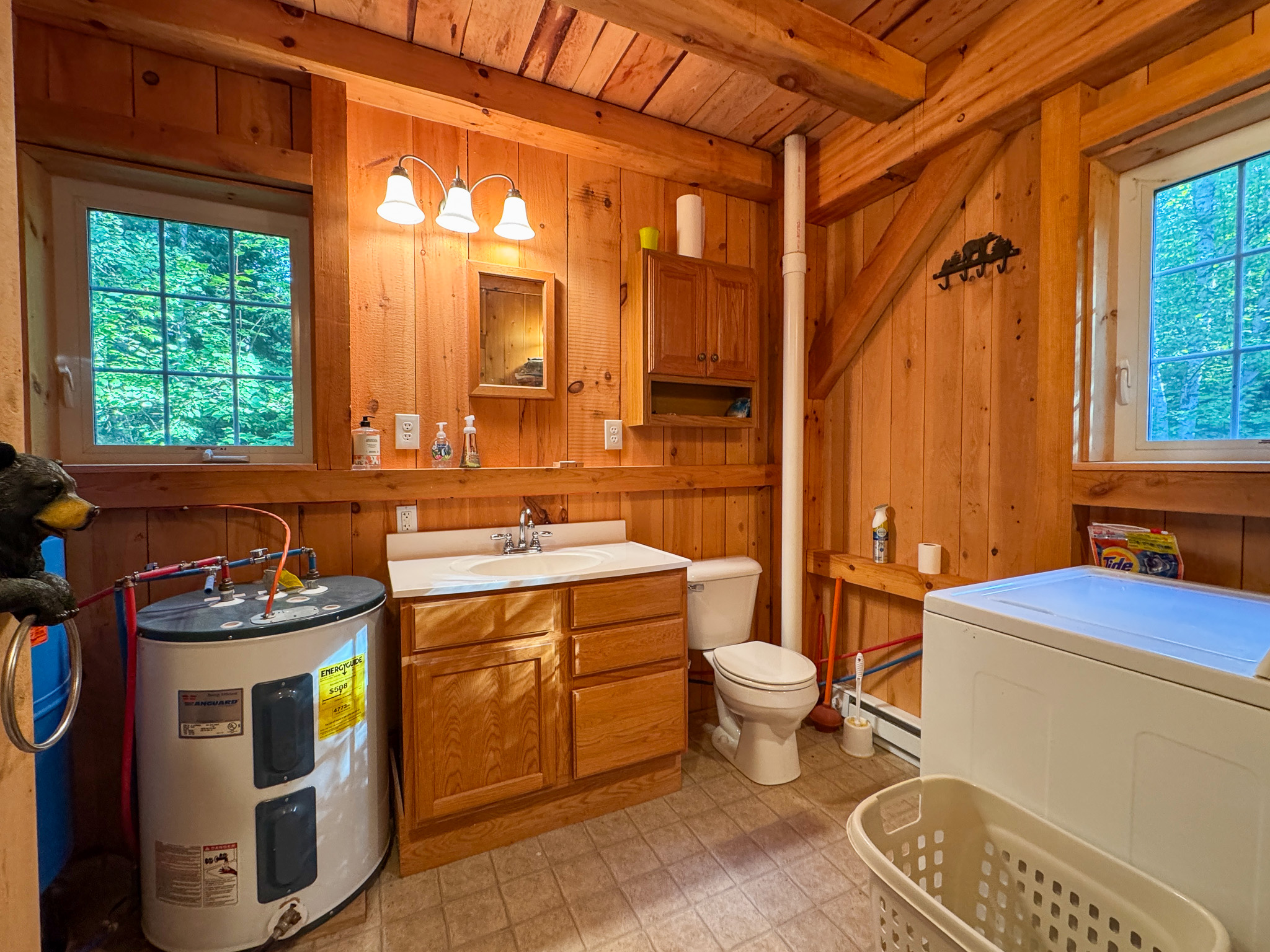 145 Acres with Timber Frame Cabin & Barn in Masardis, Maine
