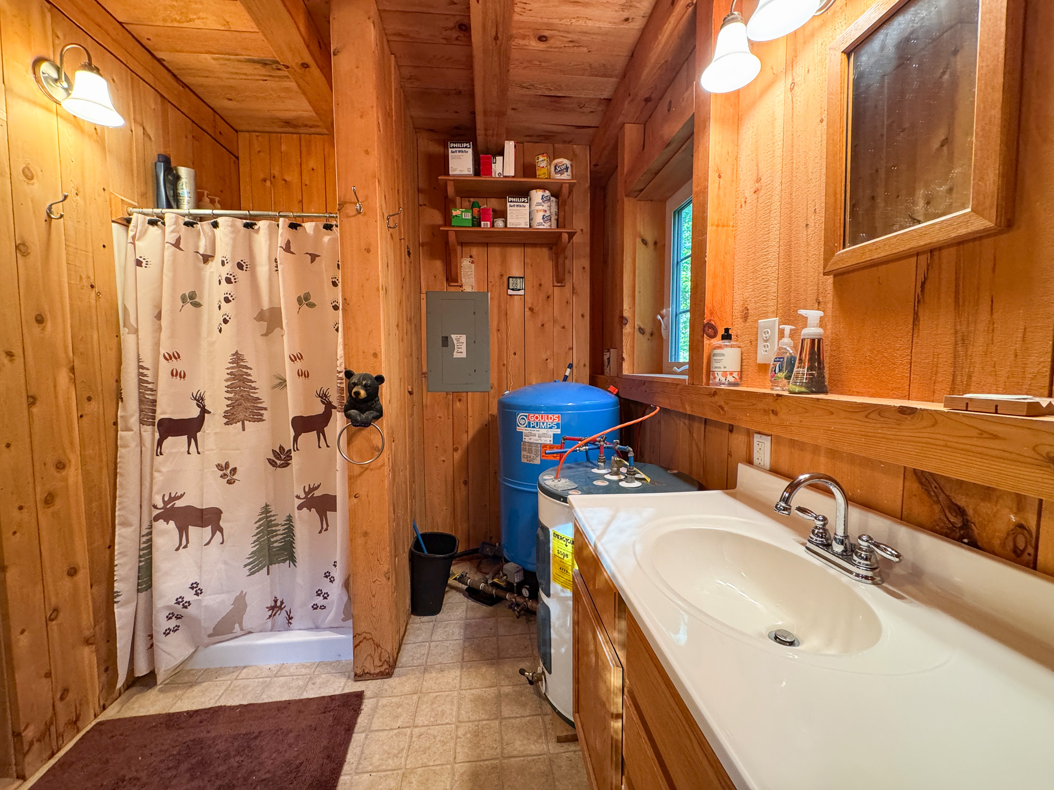 145 Acres with Timber Frame Cabin & Barn in Masardis, Maine
