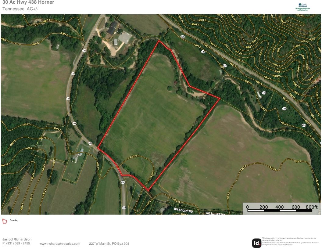 29.5 Acres of Land for Sale with Year Round Creek