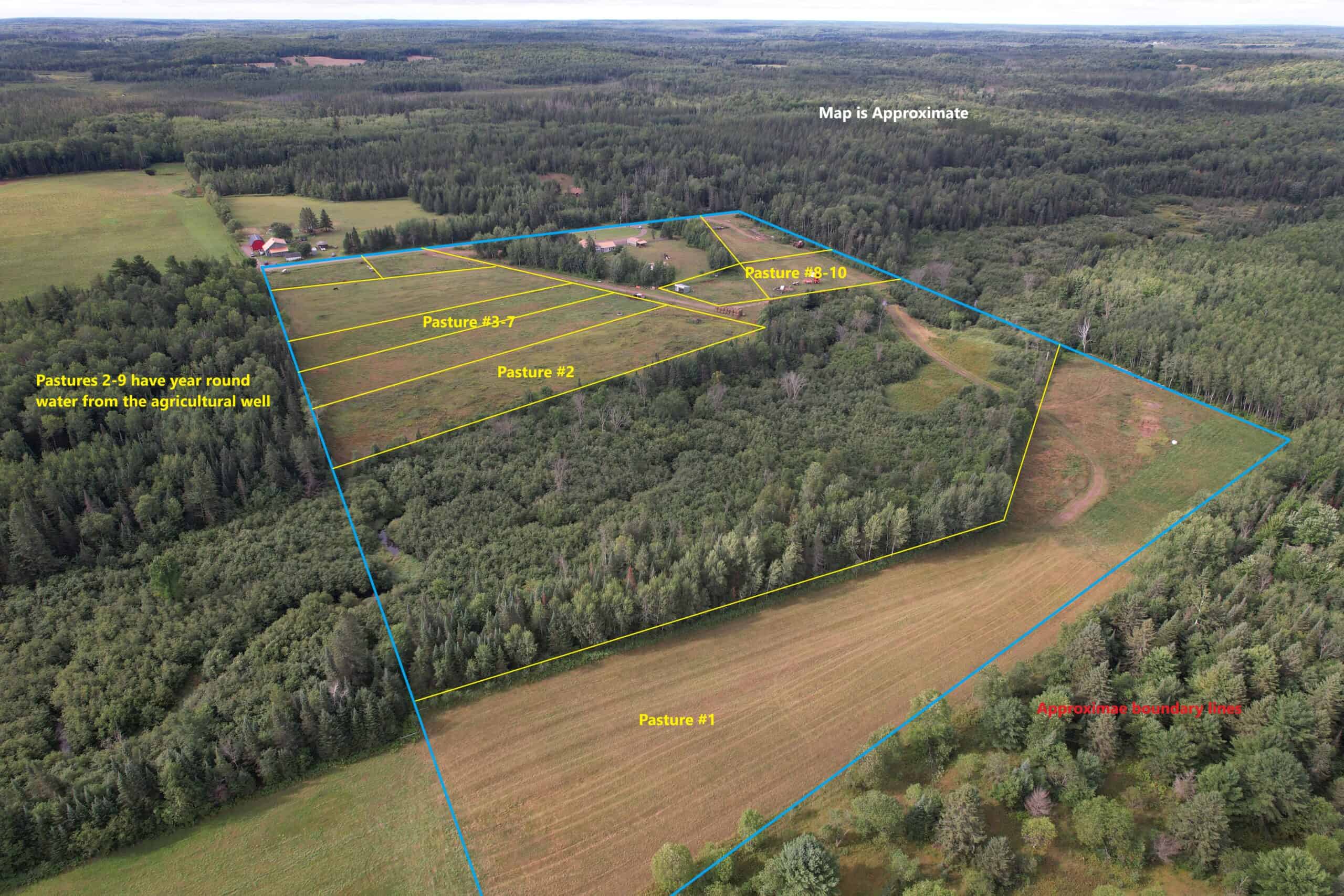 Country Home with Acreage for Sale in Glidden, WI