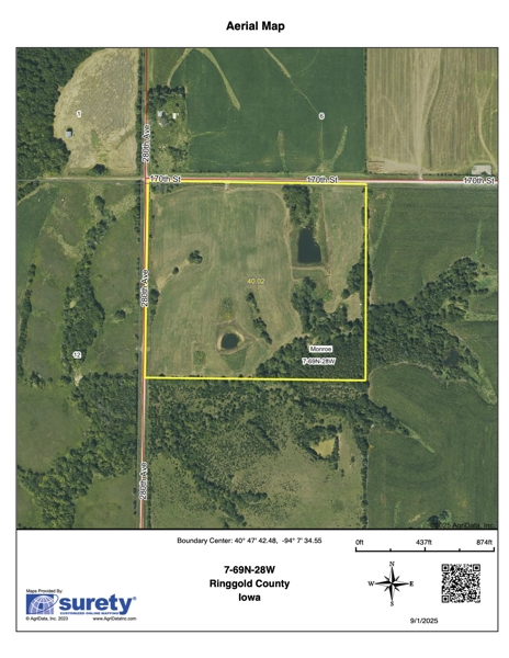 Hunter’s Paradise – 40 Acres…Row Crop, Timber, Building Potential