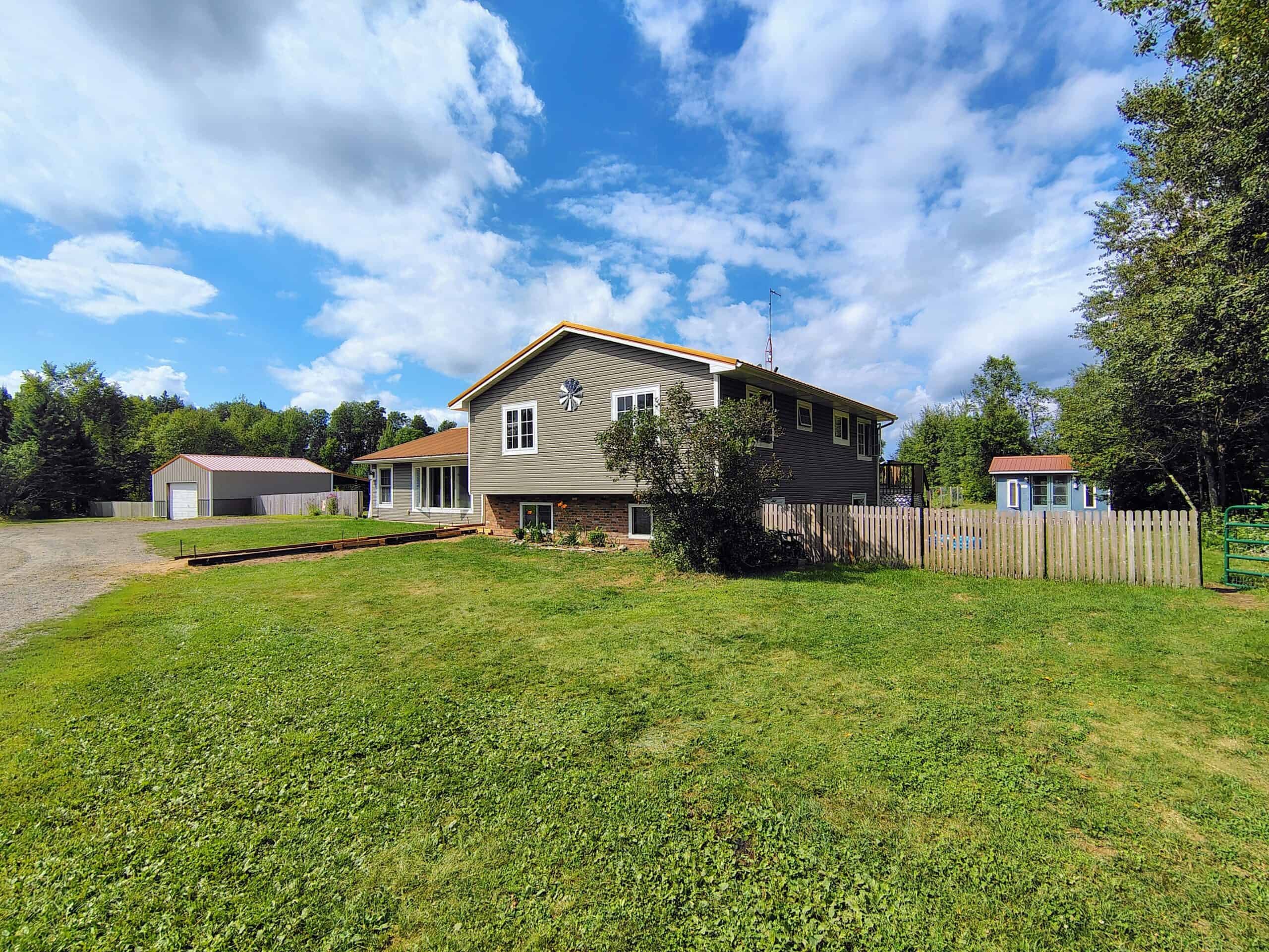 Country Home with Acreage for Sale in Glidden, WI
