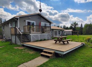 Country Home with Acreage for Sale in Glidden, WI