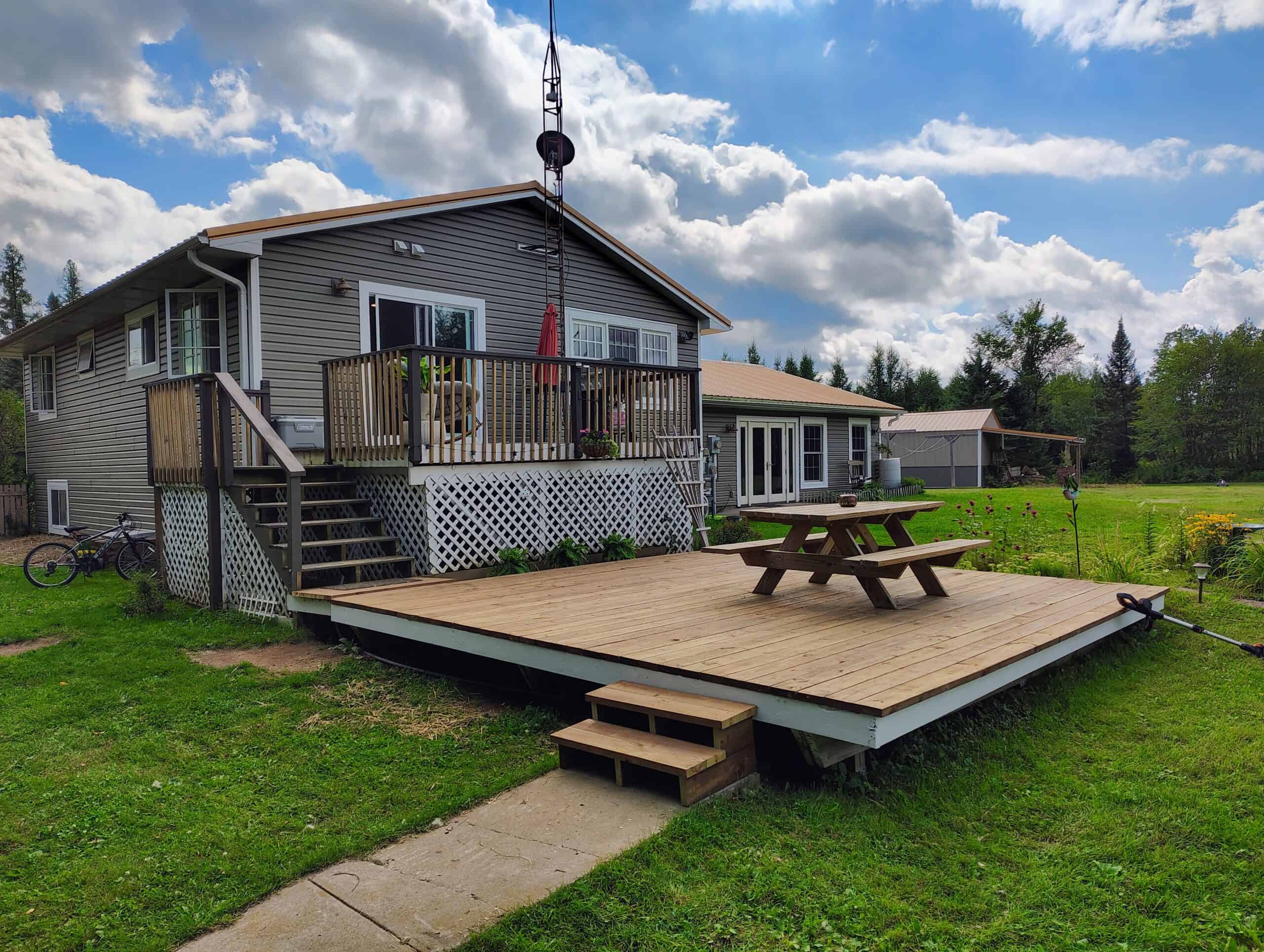 Country Home with Acreage for Sale in Glidden, WI