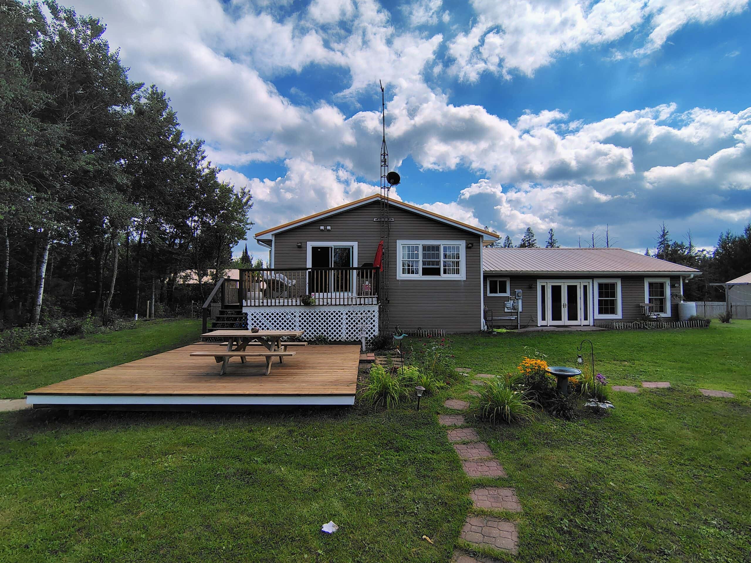 Country Home with Acreage for Sale in Glidden, WI