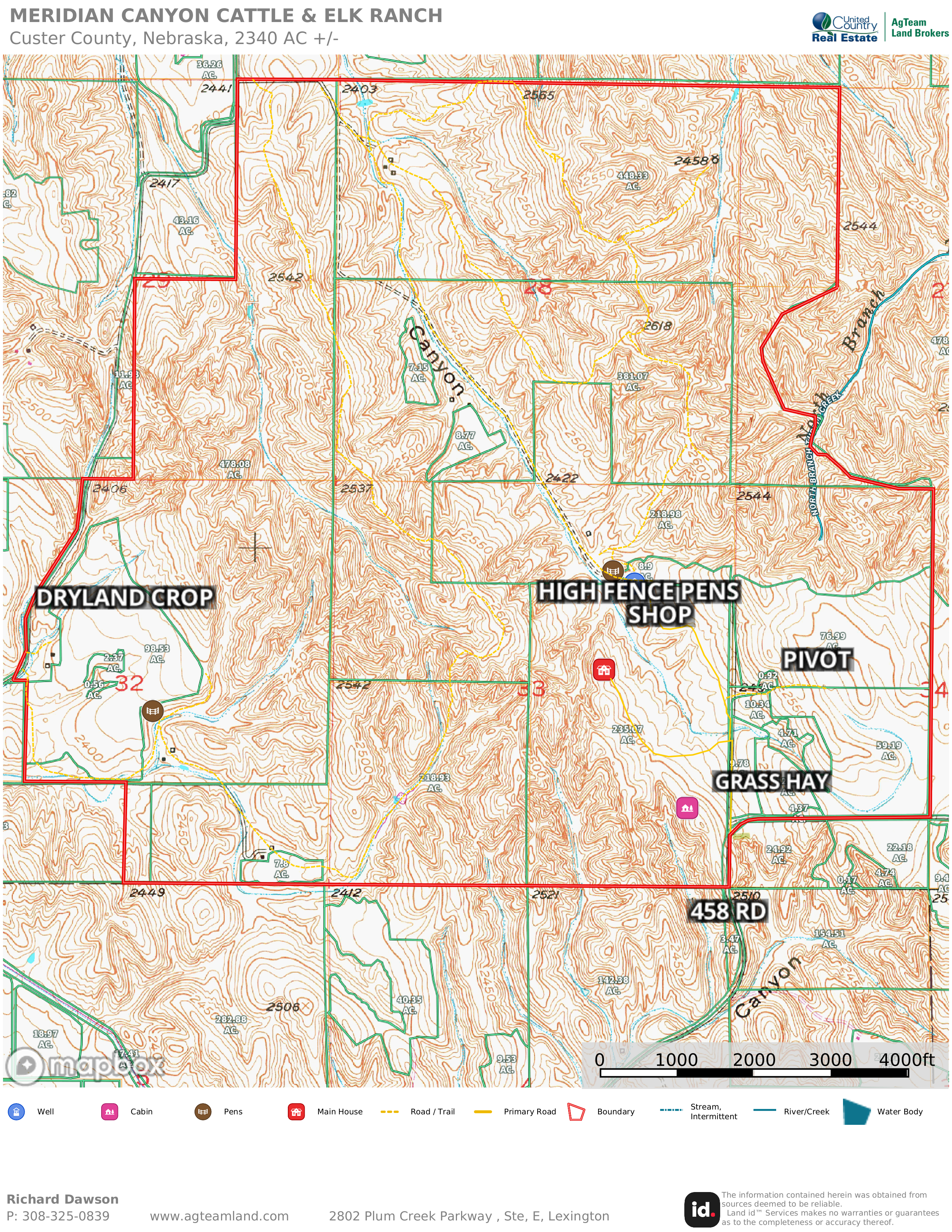 NEBRASKA MERIDIAN CANYON HUNTING & RANCH LAND