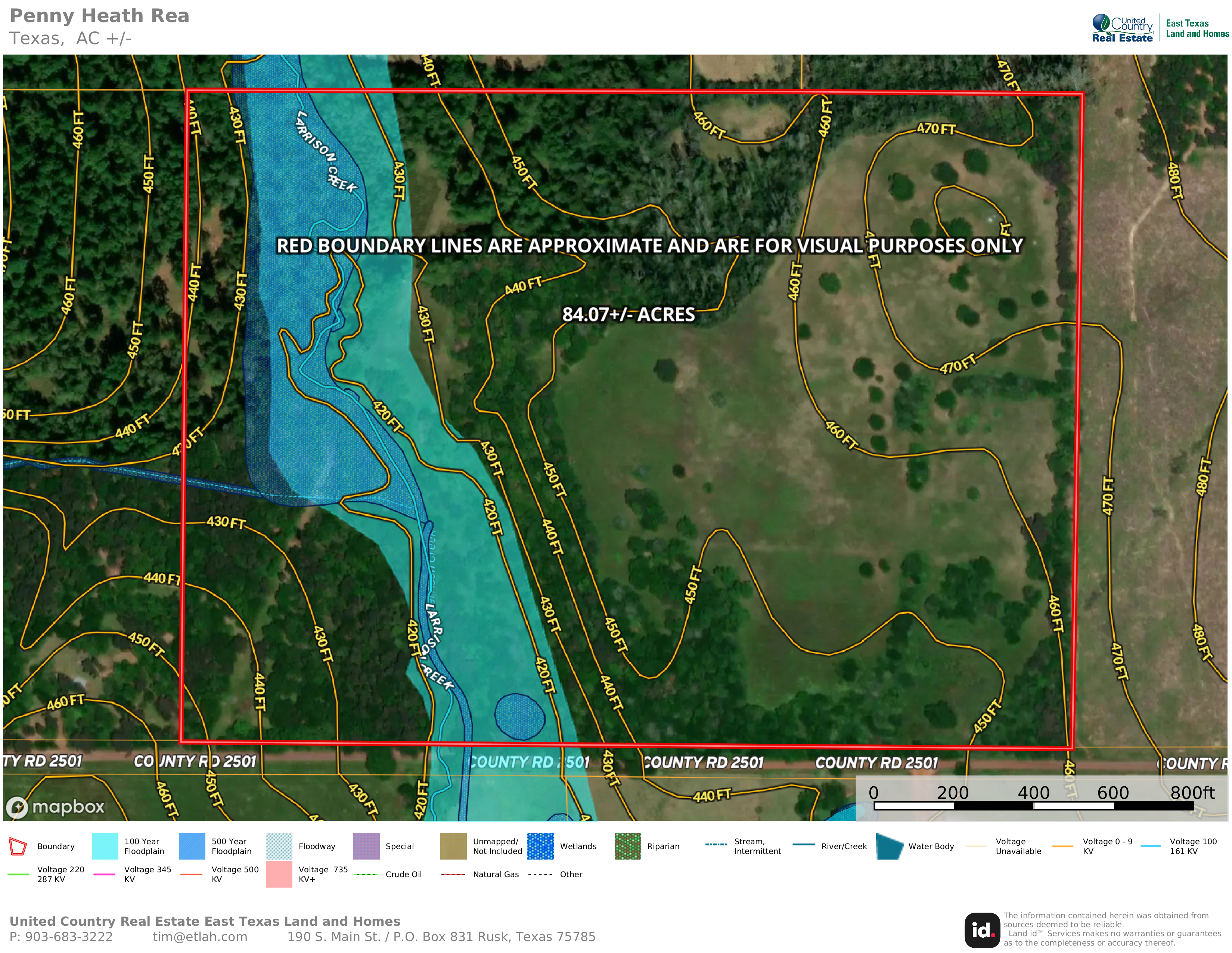East Texas Hunting/Recreational/Timber Tract For Sale