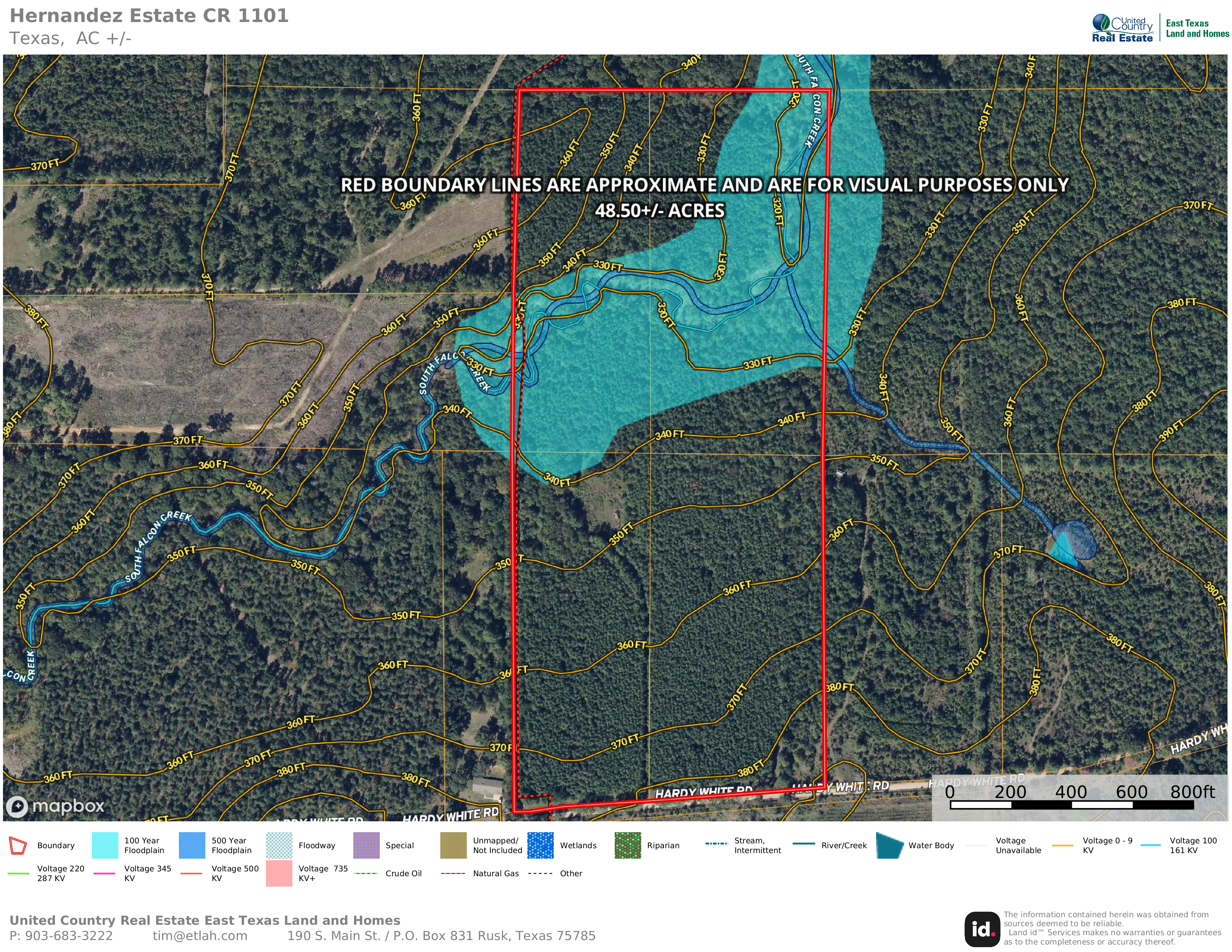 East Texas Hunting/Recreational/Timber Tract For Sale