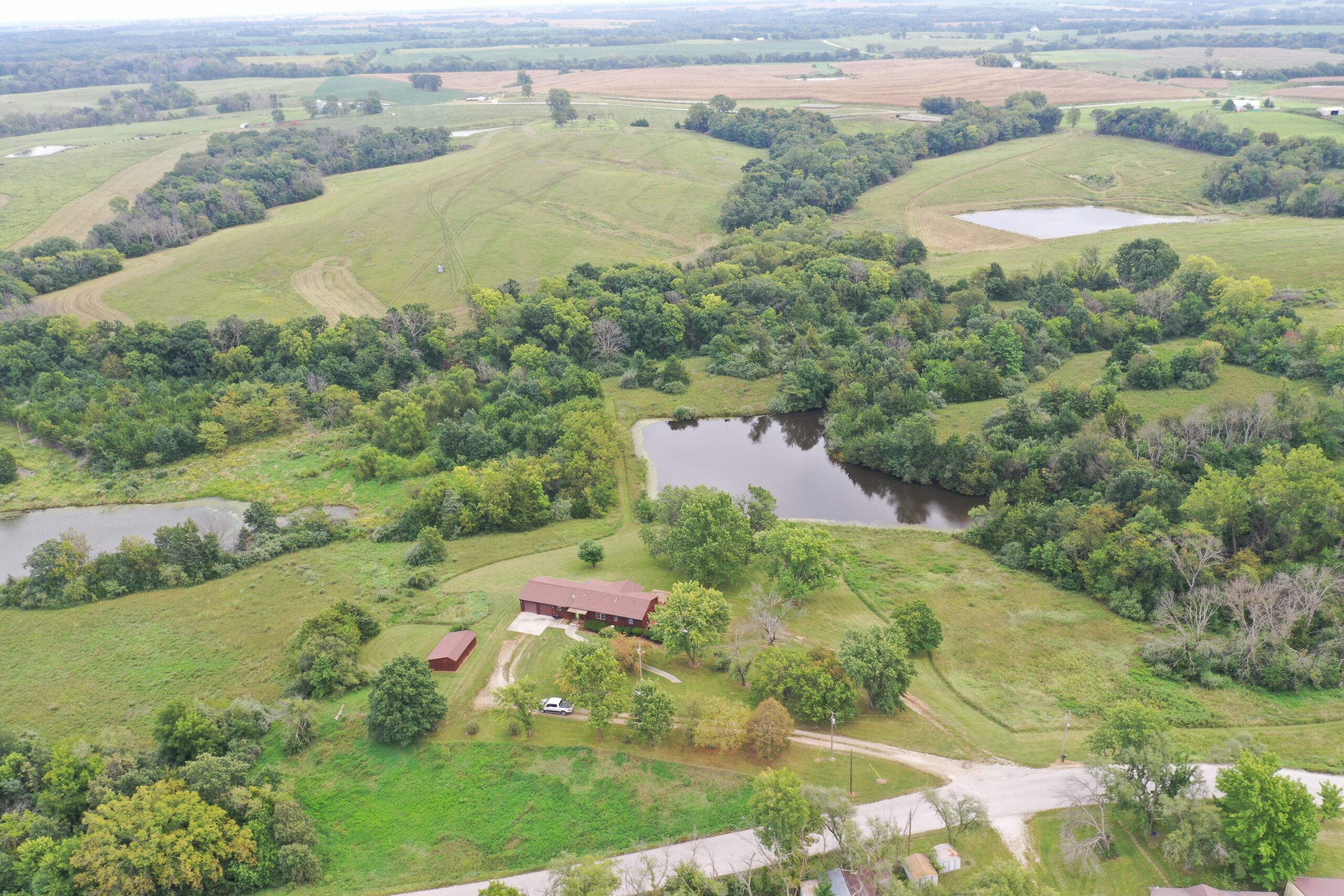 Spacious Home and Hunting on 24.5 Acres Just Outside of Bethany, MO