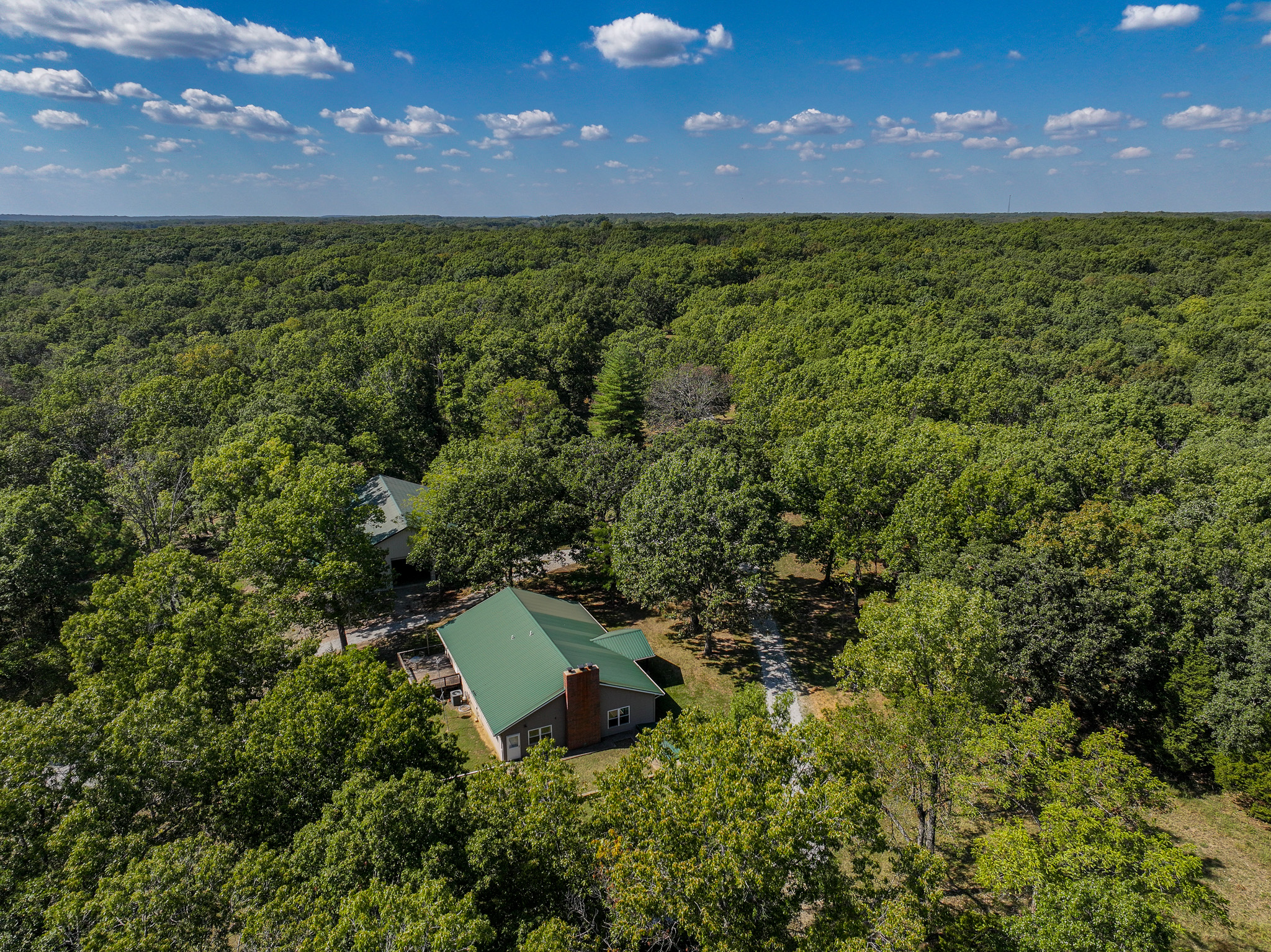 Home on 109+\- acres in Collins MO