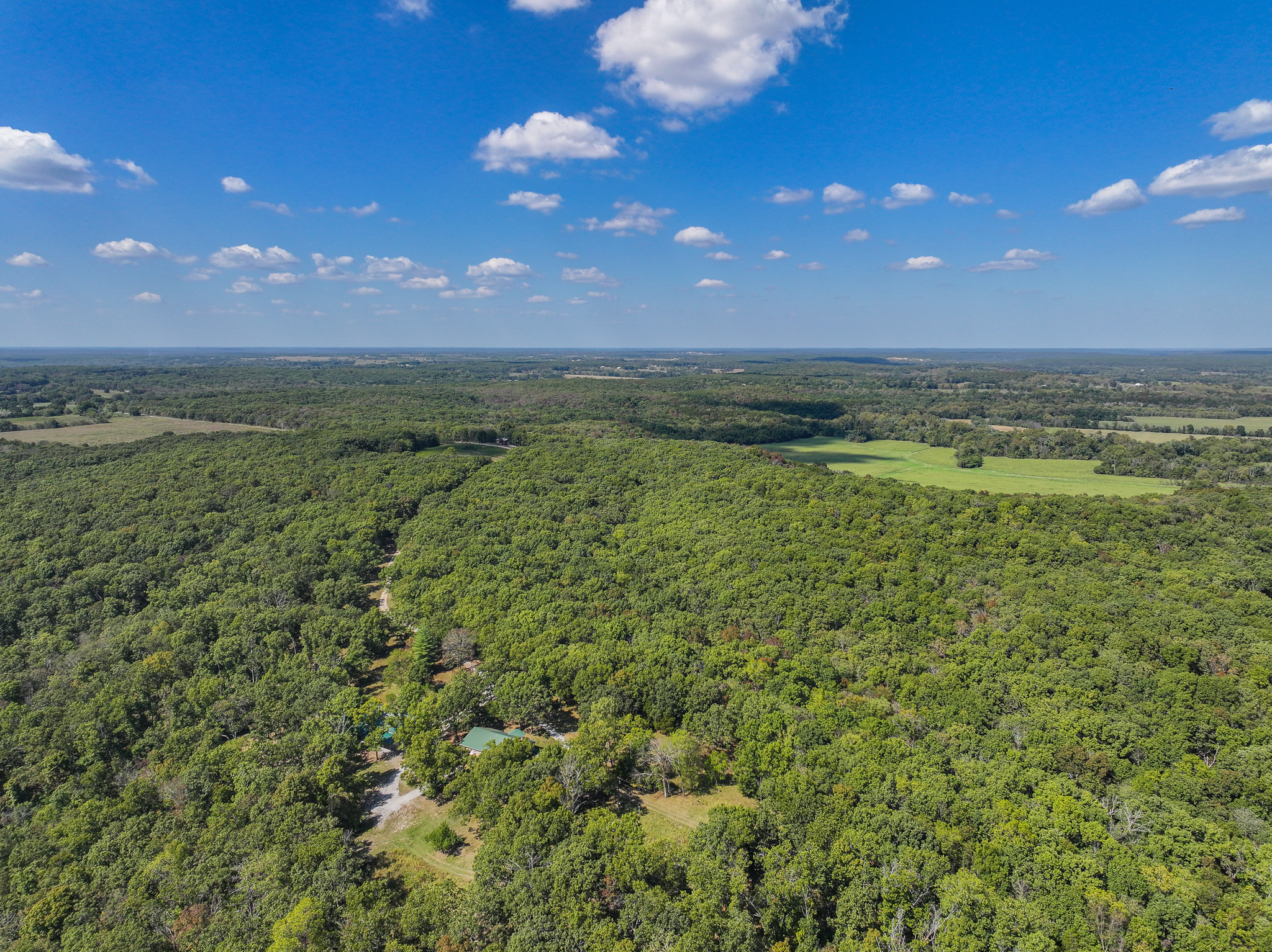 Home on 109+\- acres in Collins MO
