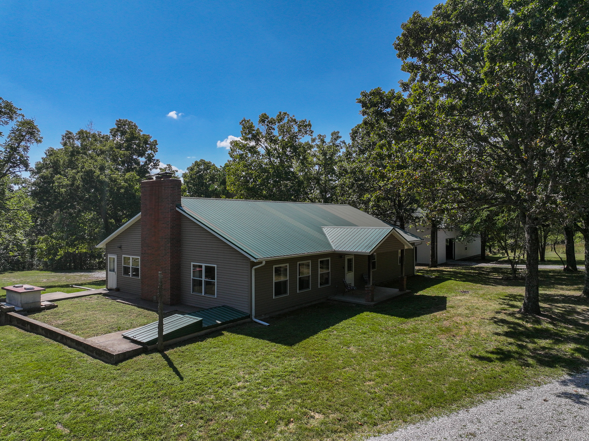 Home on 109+\- acres in Collins MO
