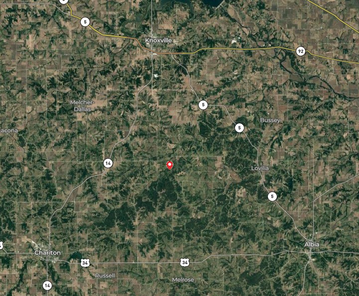 195+/- Monroe County, Iowa Hunting & Investment Farm with CRP, Hay, and Recreational Opportunity