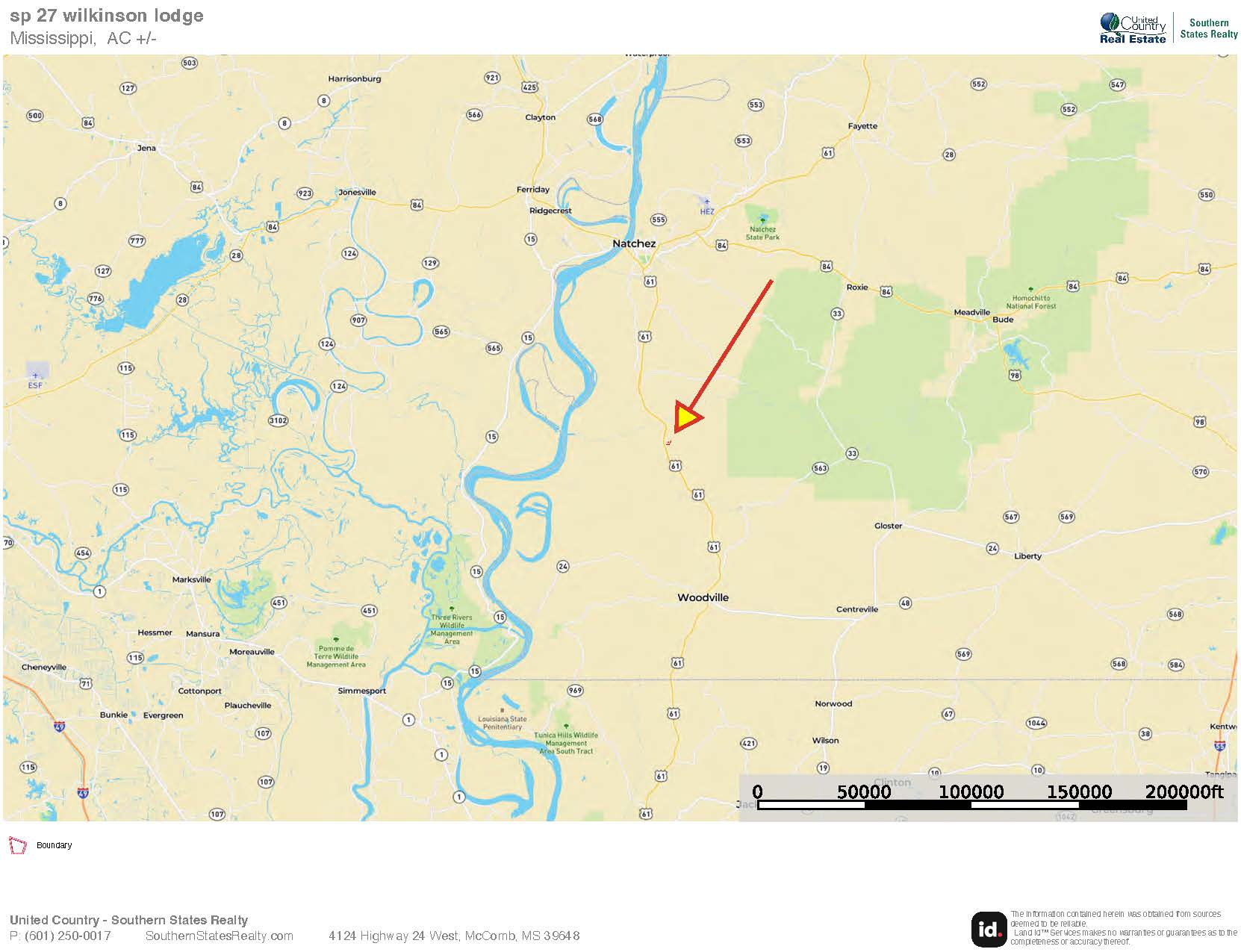 Turkey Roost Lodge in Wilkinson County, Mississippi