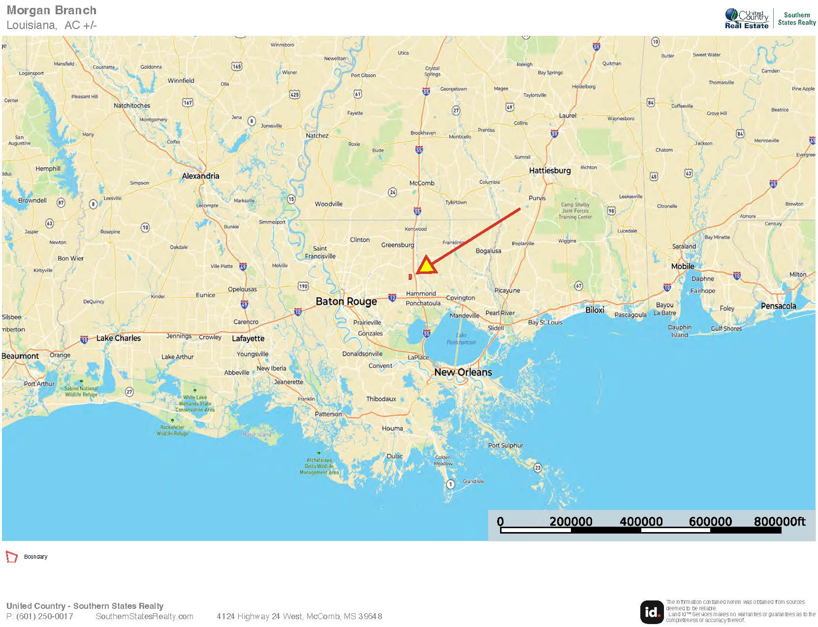 Land for Sale in Tangipahoa Parish, LA.