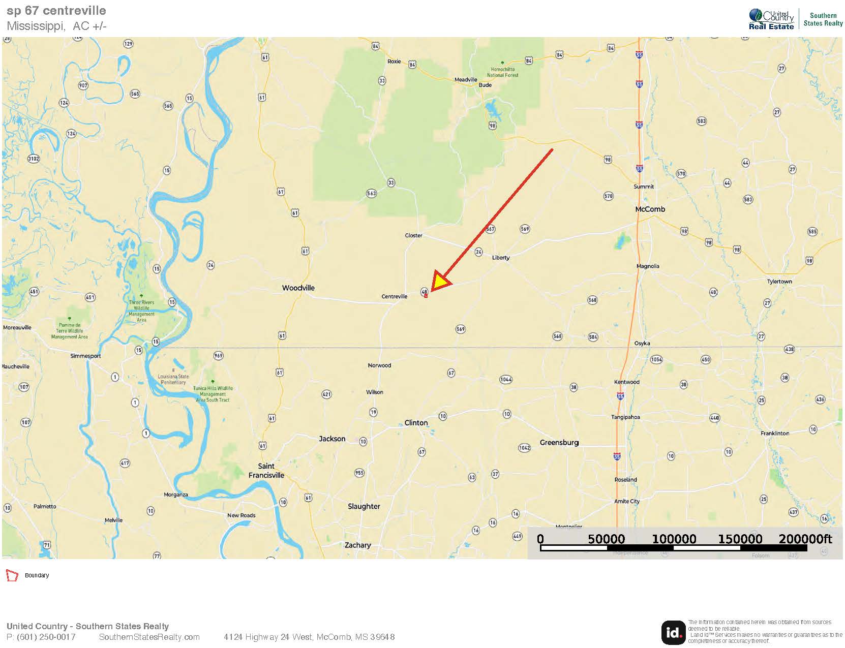 Ramsey Creek 67 Acres for Sale in Centreville, MS