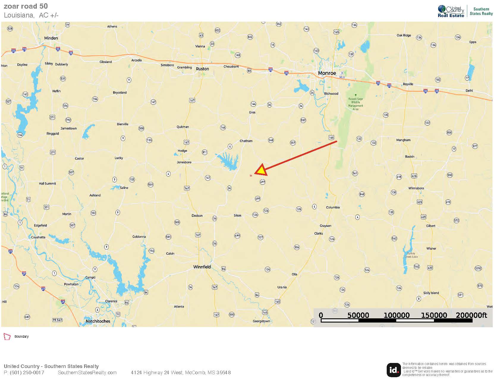 Hunting Property and Homesite in Jackson Parish LA
