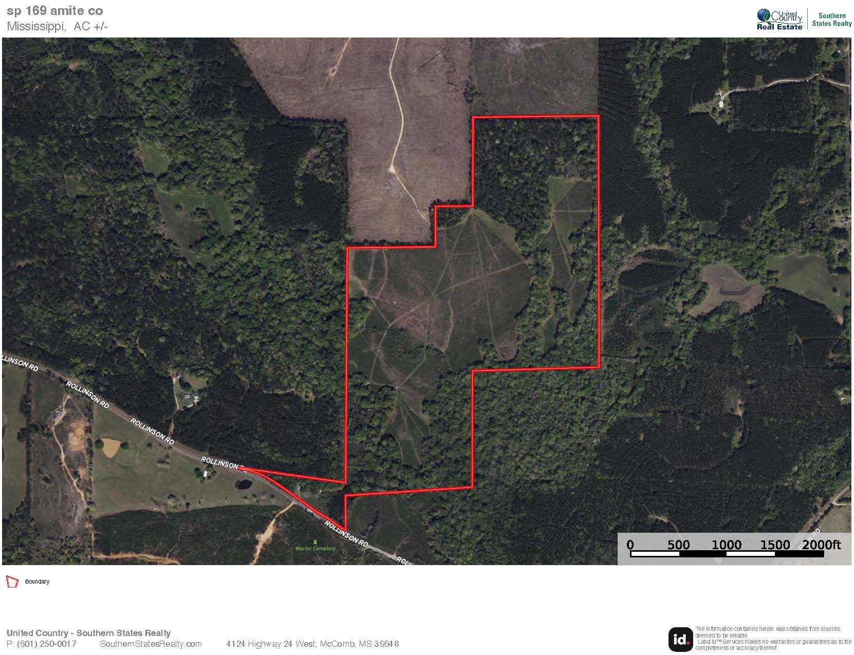 Cotton Creek 169 Acres for Sale in Amite County, MS