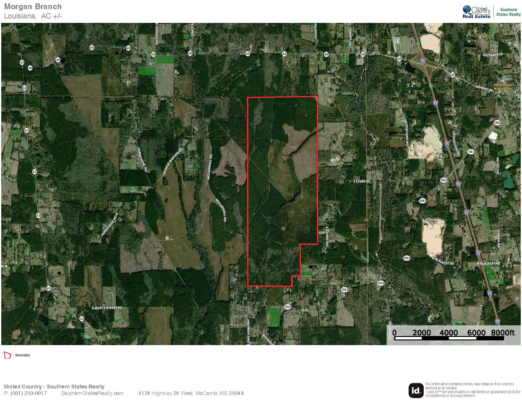 Land for Sale in Tangipahoa Parish, LA.