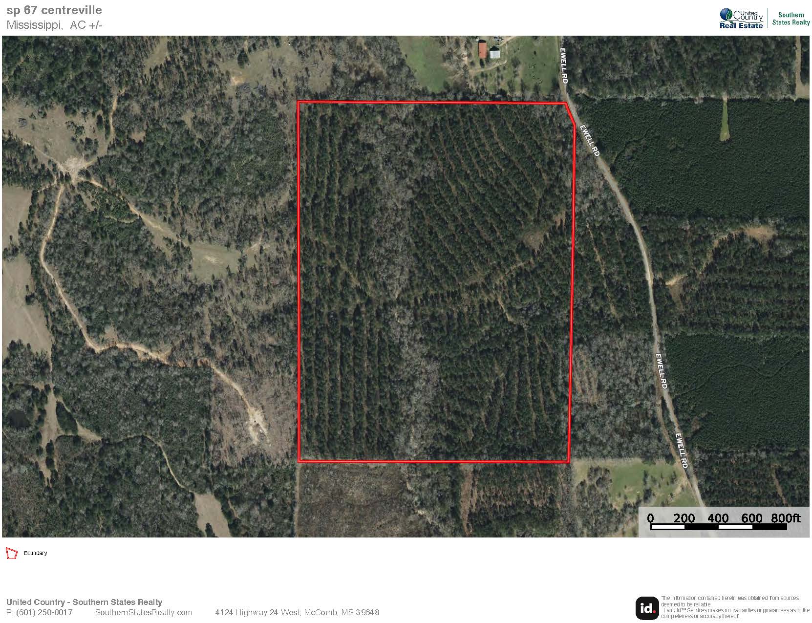 Ramsey Creek 67 Acres for Sale in Centreville, MS